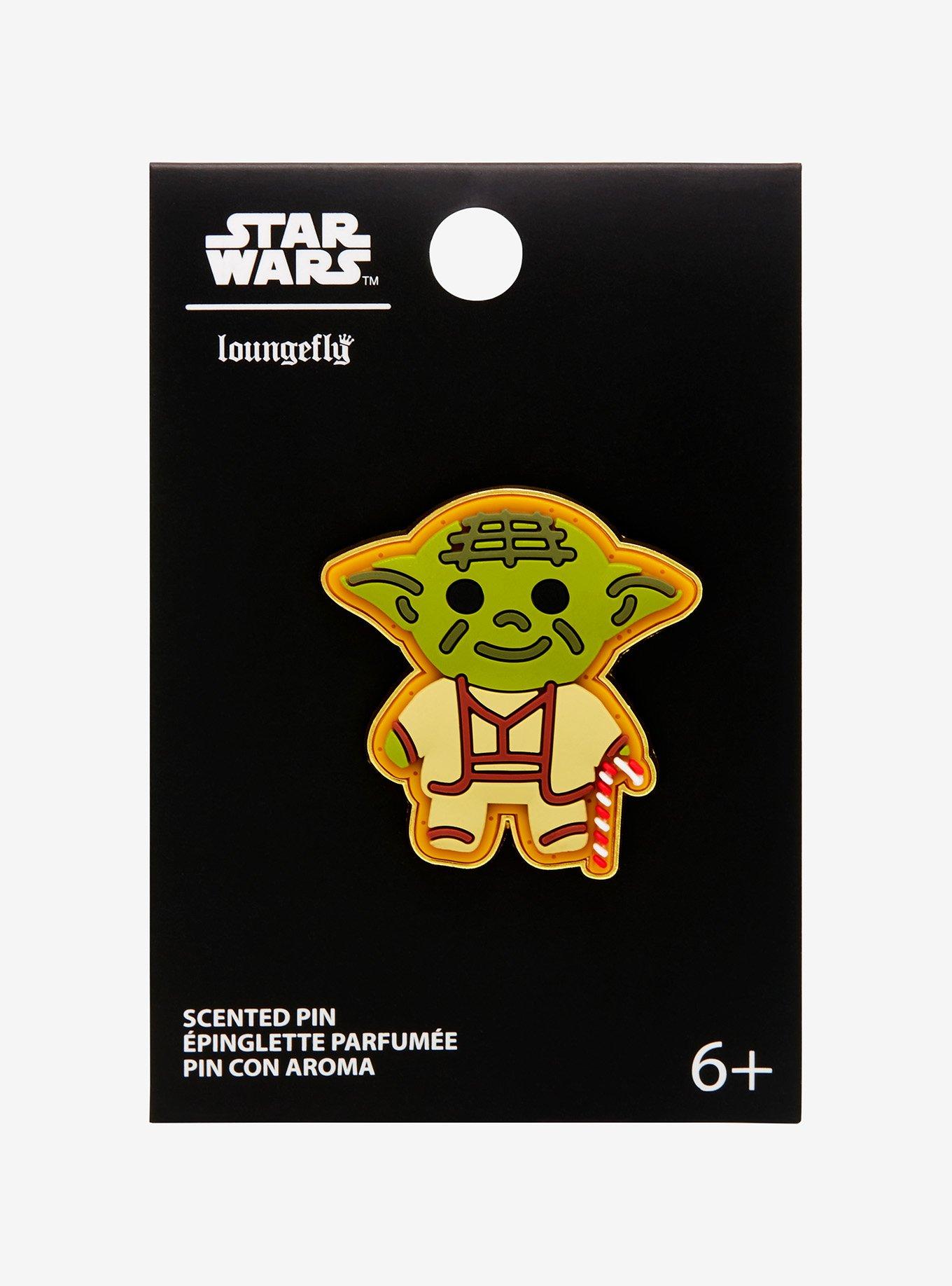 Loungefly Star Wars Yoda Cookie Gingerbread Scented Pin - BoxLunch Exclusive, , alternate