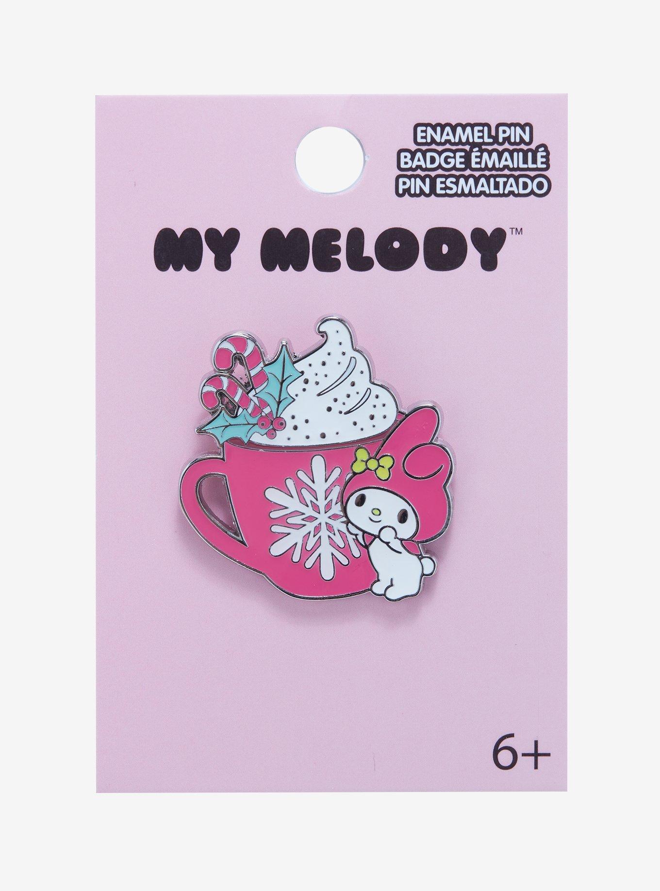 Loungefly Sanrio My Melody Peppermint Mocha Enamel Pin - BoxLunch Exclusive, , alternate