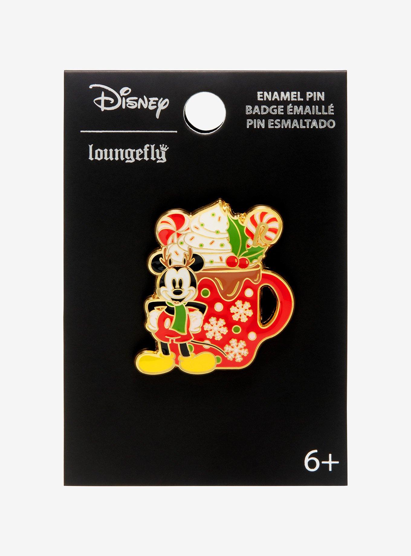 Loungefly Disney Mickey Mouse Peppermint Mocha Enamel Pin - BoxLunch Exclusive, , alternate
