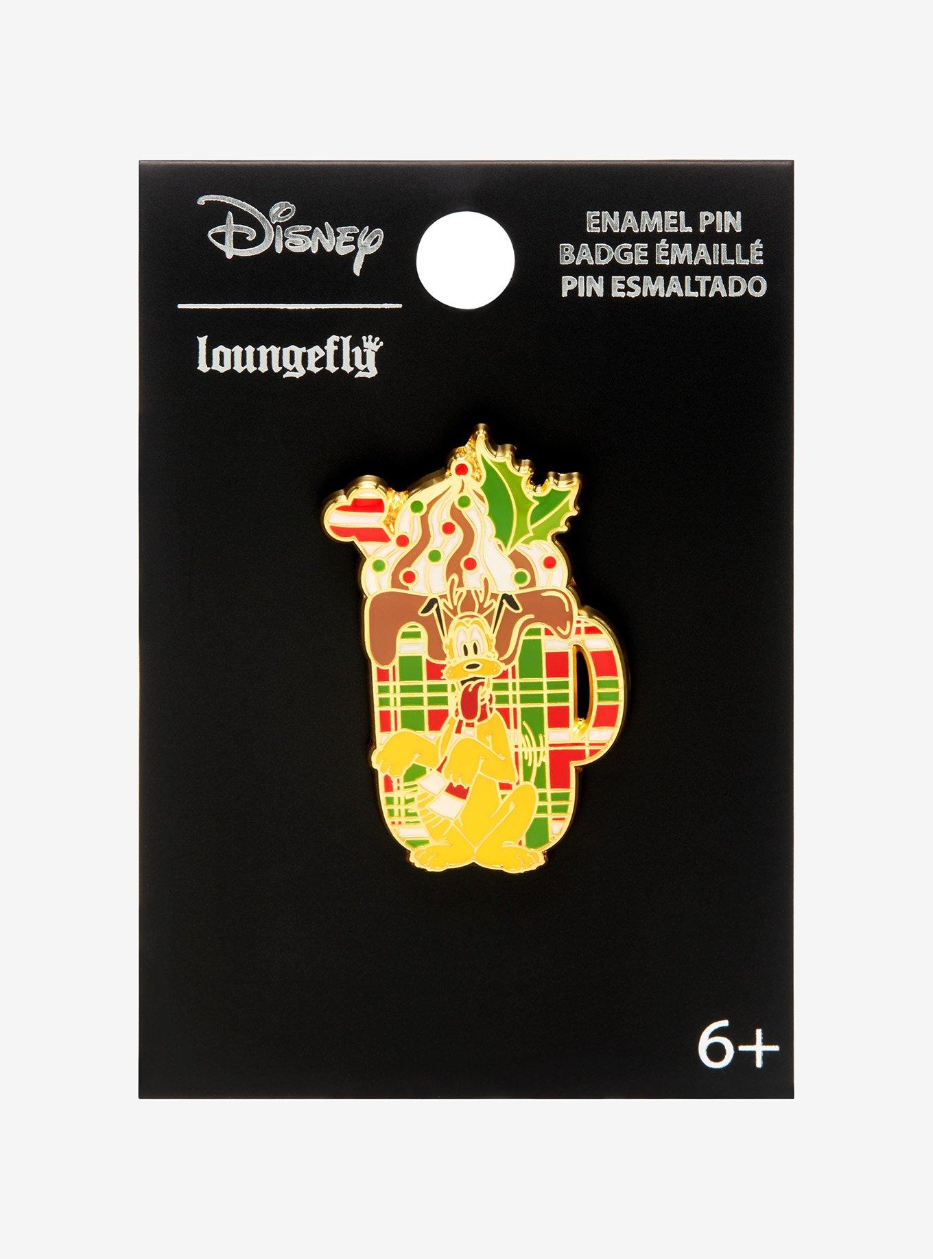 Loungefly Disney Pluto Peppermint Mocha Enamel Pin - BoxLunch Exclusive, , alternate