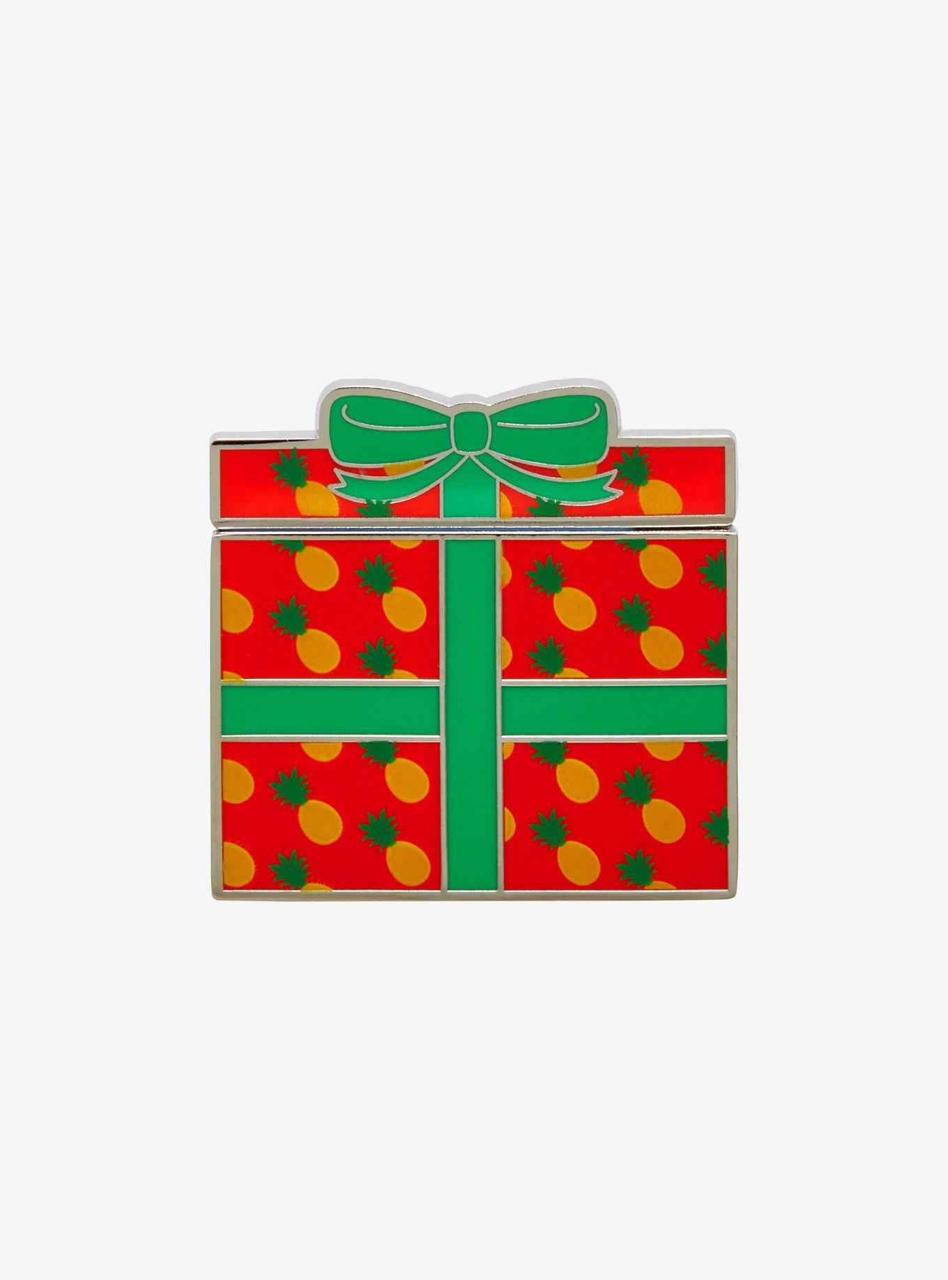 Loungefly Disney Lilo & Stitch Present Sliding Enamel Pin - BoxLunch Exclusive, , alternate