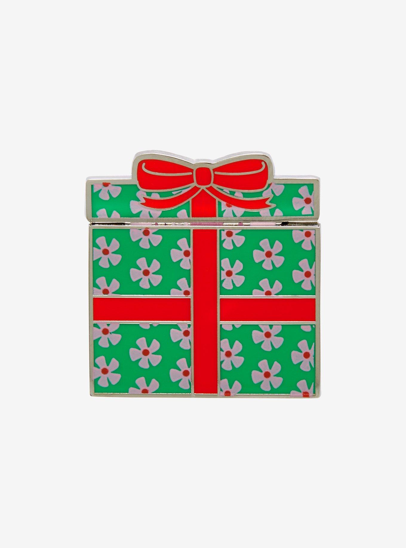 Loungefly Disney Lilo & Stitch: The Series Angel Present Sliding Enamel Pin - BoxLunch Exclusive, , alternate