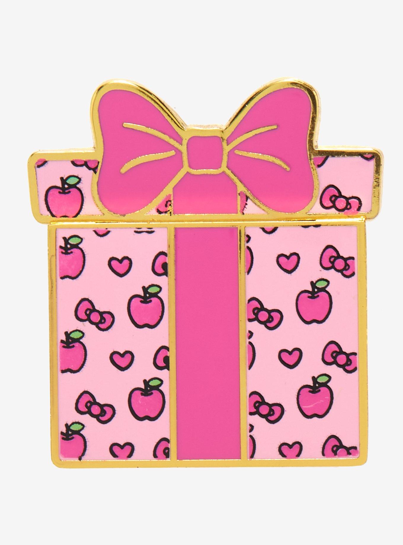 Loungefly Sanrio Hello Kitty Present Sliding Enamel Pin - BoxLunch Exclusive