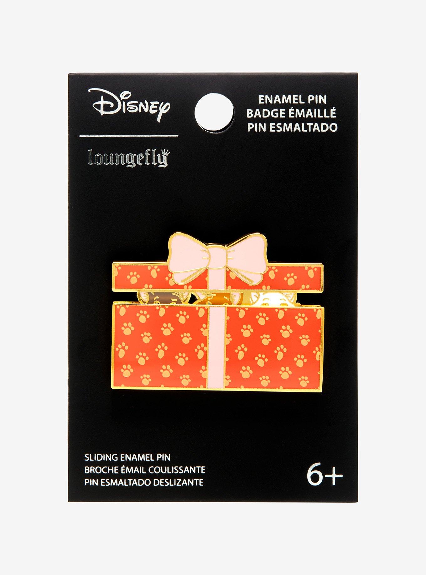 Loungefly Disney The Aristocats Kittens Present Sliding Enamel Pin - BoxLunch Exclusive, , alternate