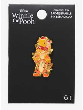 Loungefly Disney Winnie the Pooh Characters Christmas Lights Enamel Pin - BoxLunch Exclusive, , hi-res