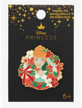 Loungefly Disney Cinderella Wreath Enamel Pin - BoxLunch Exclusive, , hi-res