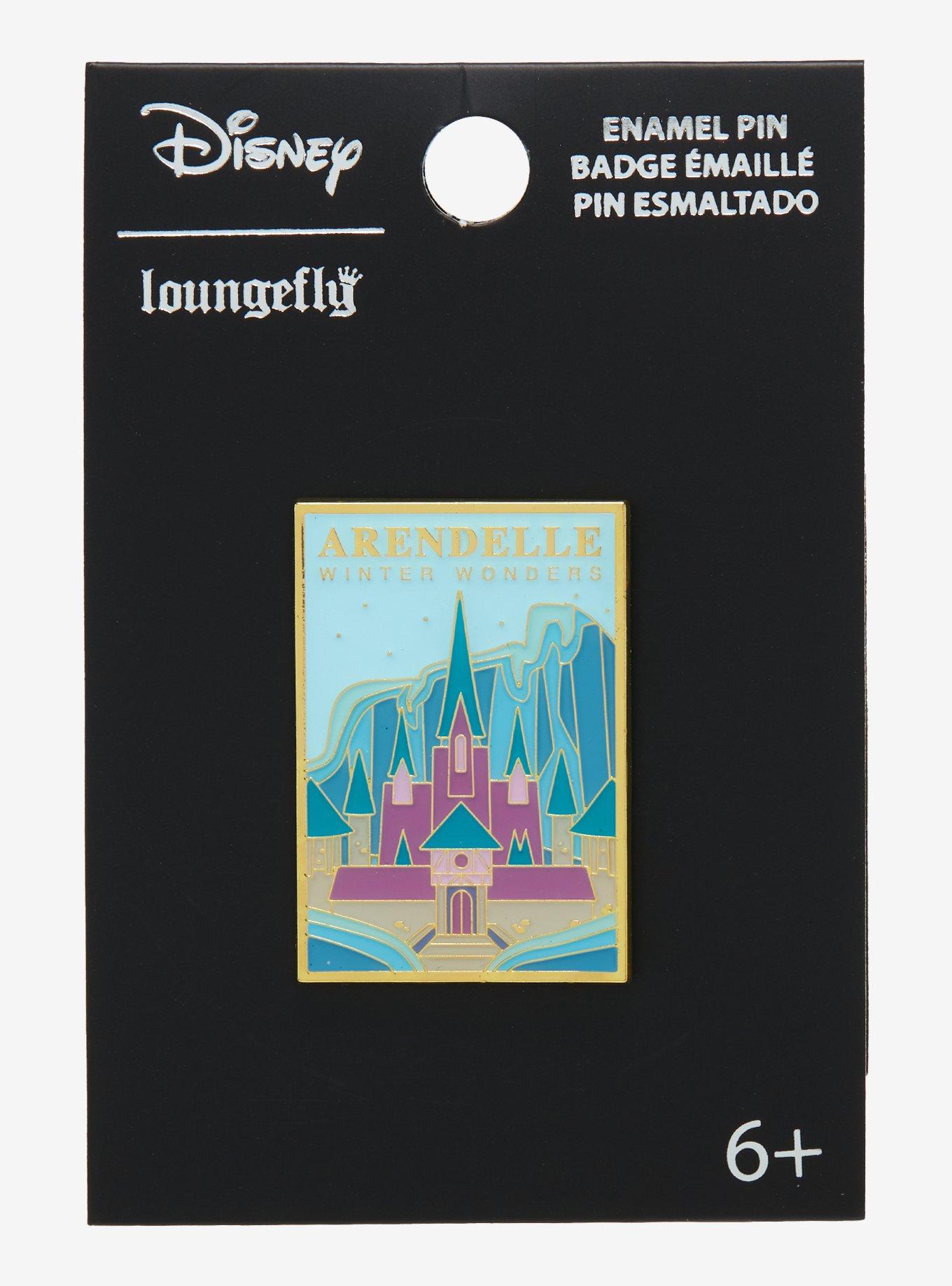 Loungefly Disney Frozen Arendelle Portrait Enamel Pin - BoxLunch Exclusive, , alternate