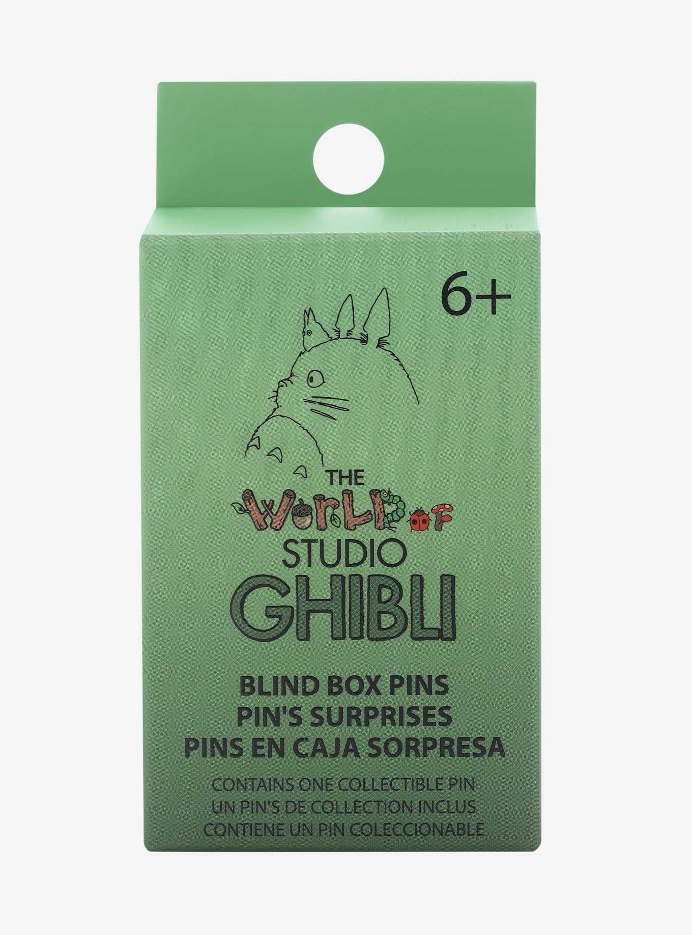 Loungefly Studio Ghibli Stained Glass Portrait Blind Box Enamel Pin - BoxLunch Exclusive, , hi-res