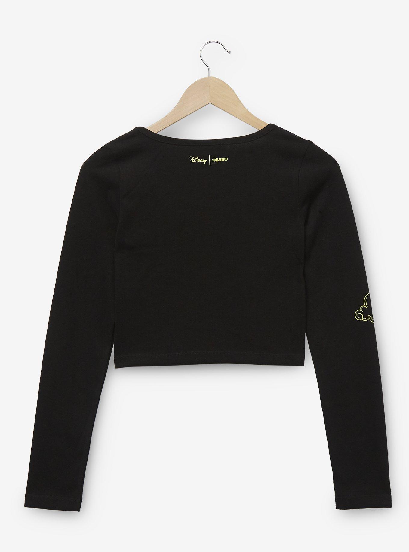 Samii Ryan Disney Mulan Dragon Crop Long Sleeve Women's T-Shirt - BoxLunch Exclusive, , hi-res