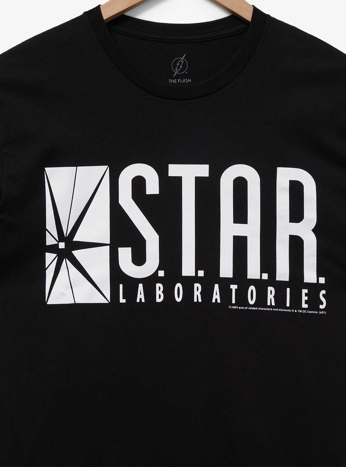 DC Comics The Flash S.T.A.R. Laboratories Logo T-Shirt - BoxLunch Exclusive, , hi-res