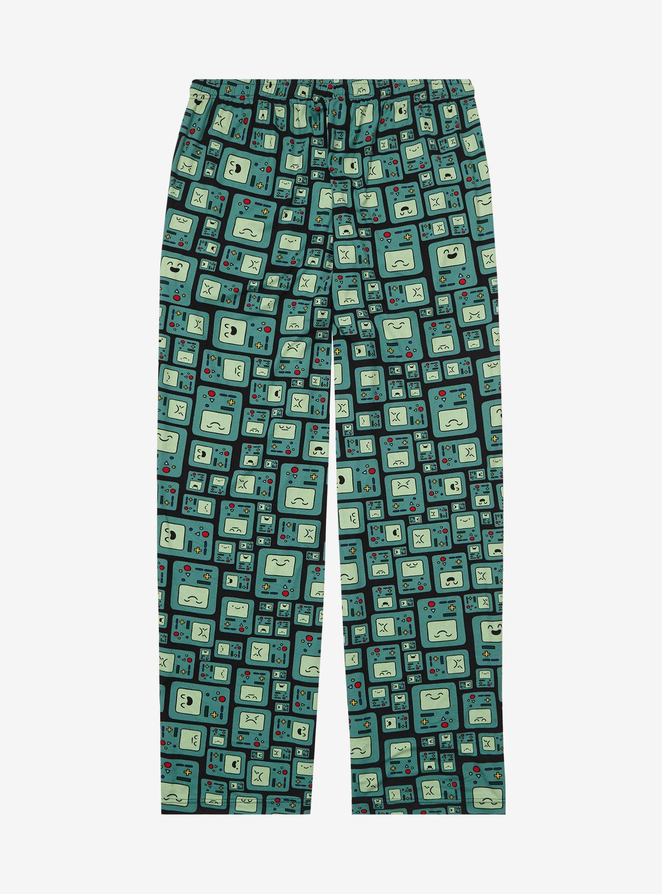 Adventure Time BMO Allover Print Sleep Pants - BoxLunch Exclusive, , hi-res