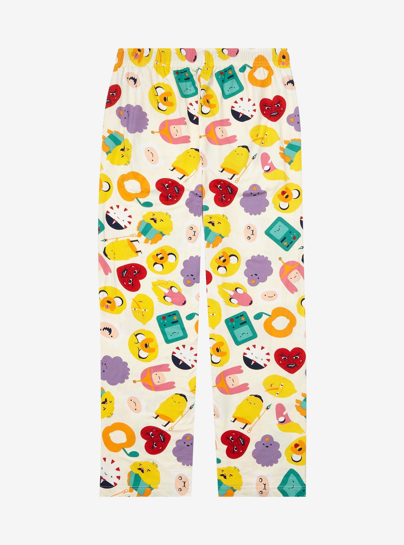 Adventure Time Characters Allover Print Sleep Pants - BoxLunch Exclusive, MULTI, alternate