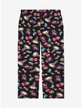 Chowder Characters Allover Print Women's Plus Size Sleep Pants - BoxLunch Exclusive, BLACK, alternate