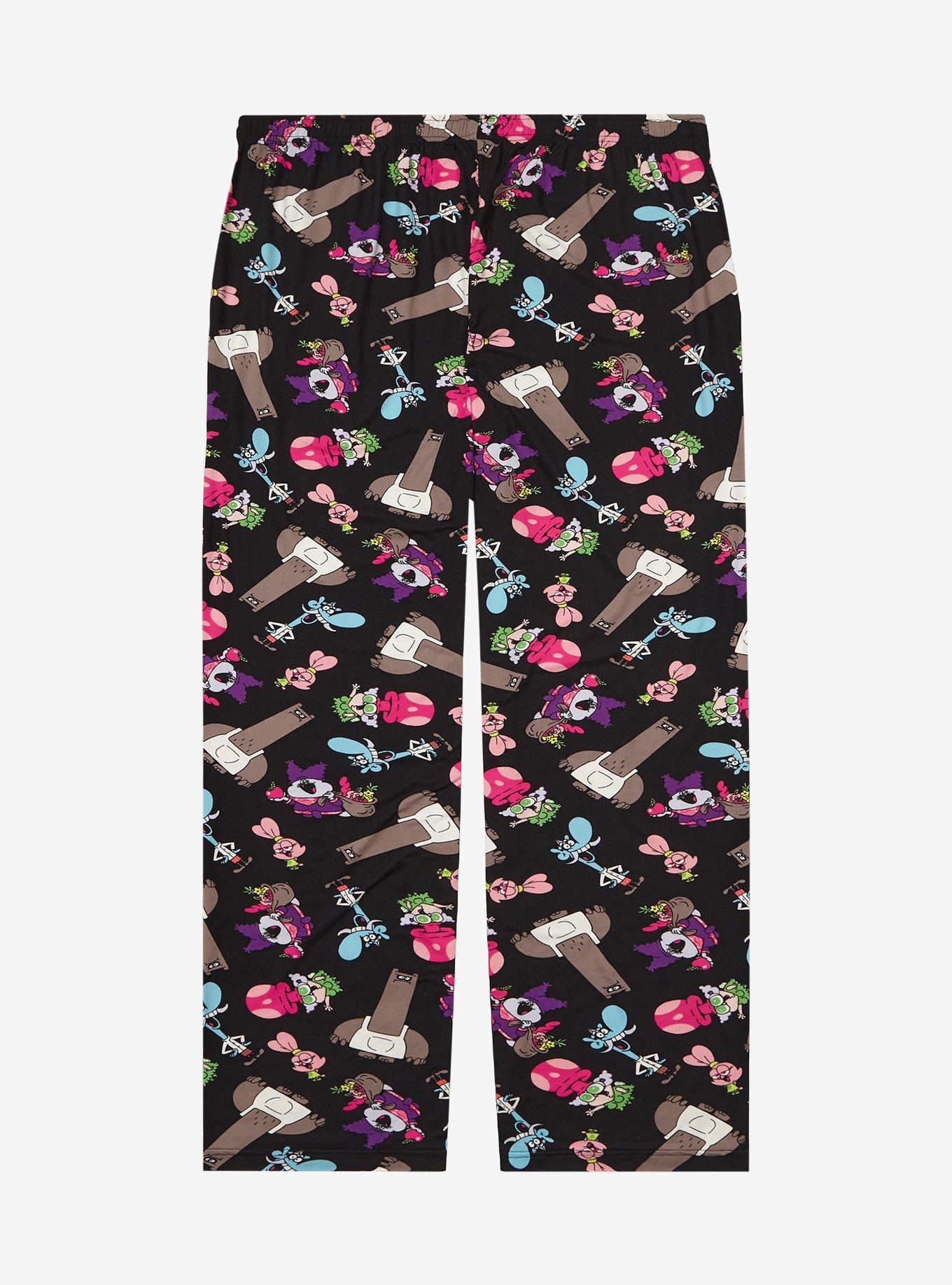 Chowder Characters Allover Print Women's Plus Size Sleep