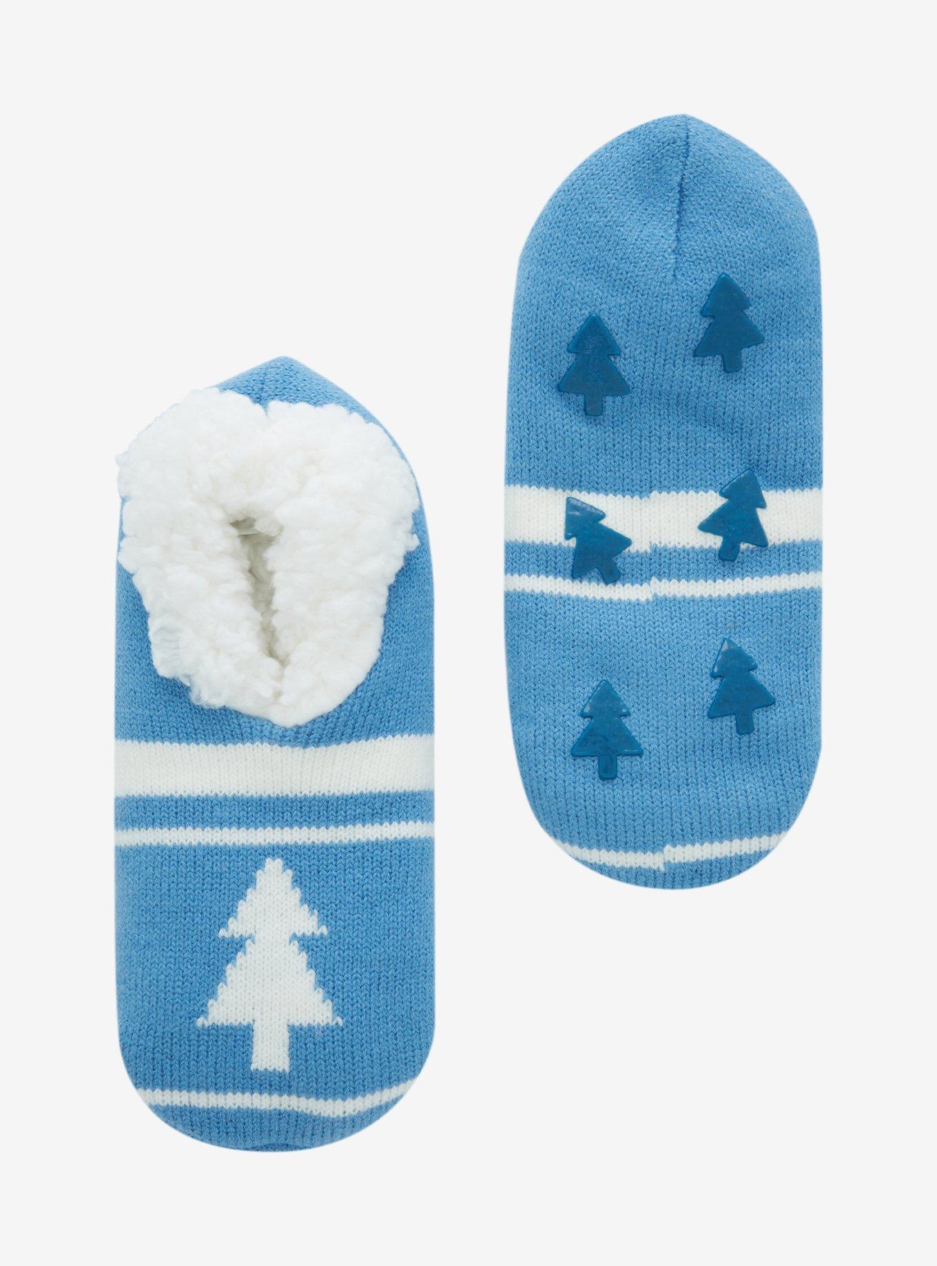 Disney Gravity Falls Dipper Slipper Socks - BoxLunch Exclusive, , alternate