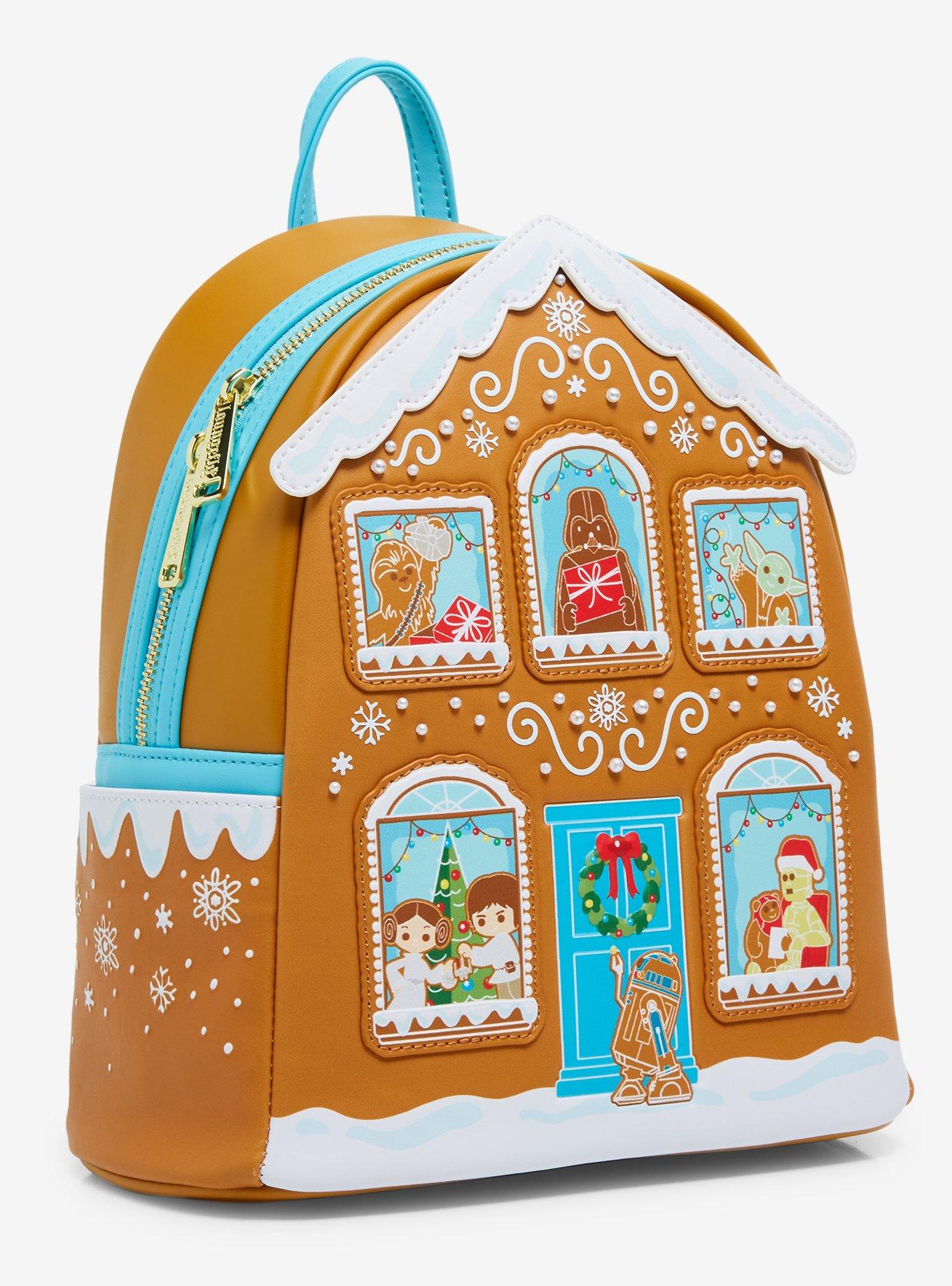 Loungefly Star Wars Gingerbread House Mini Backpack - BoxLunch Exclusive, , alternate