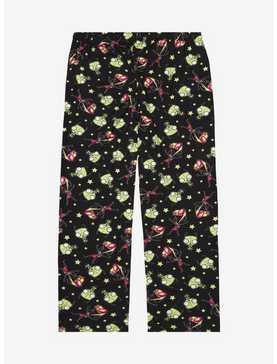 Invader Zim GIR & Zim Allover Print Women's Plus Size Sleep Pants - BoxLunch Exclusive, , hi-res