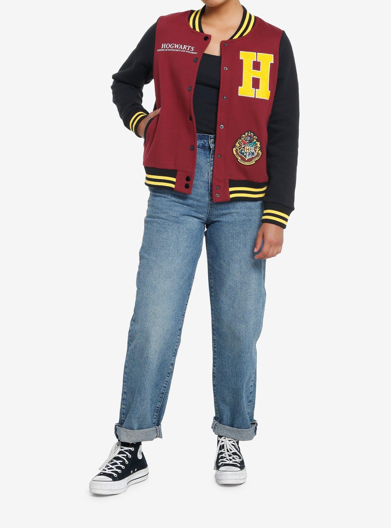 Harry Potter Hogwarts Girls Varsity Jacket, MULTI, alternate