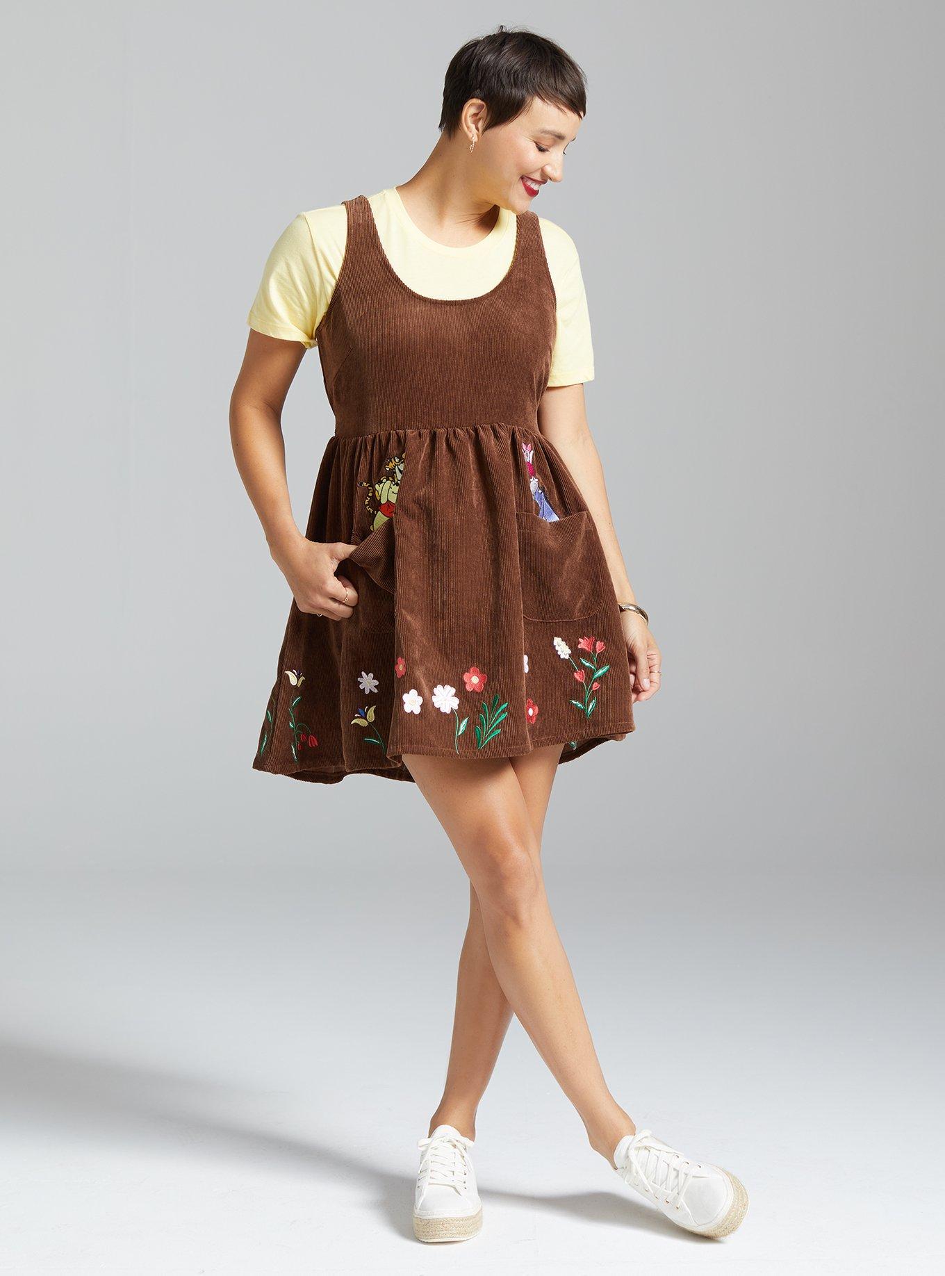 Disney Winnie the Pooh Tank Dress - BoxLunch Exclusive, BROWN, alternate