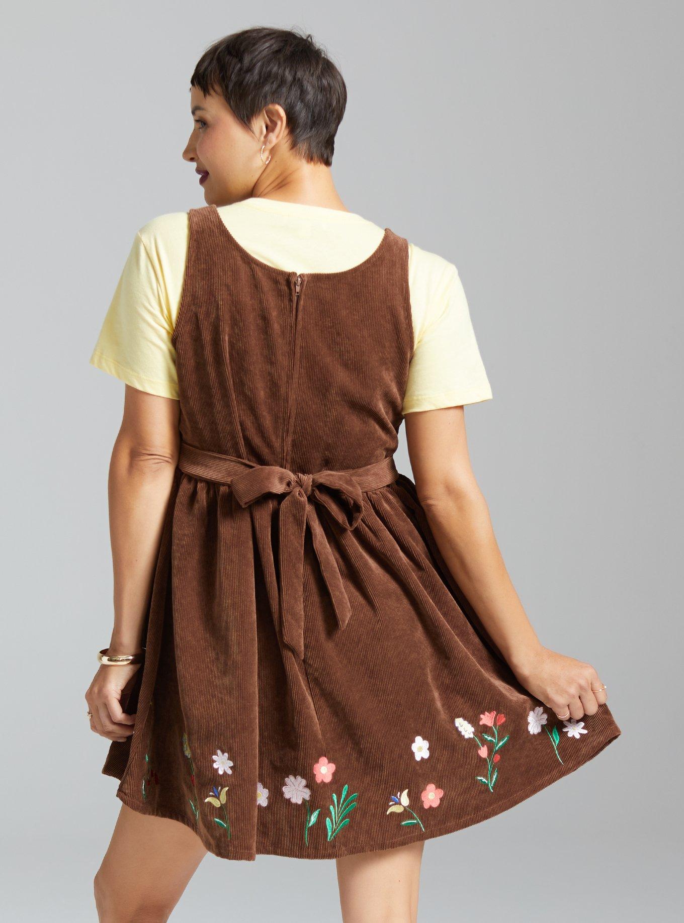 Disney Winnie the Pooh Tank Dress - BoxLunch Exclusive, BROWN, alternate