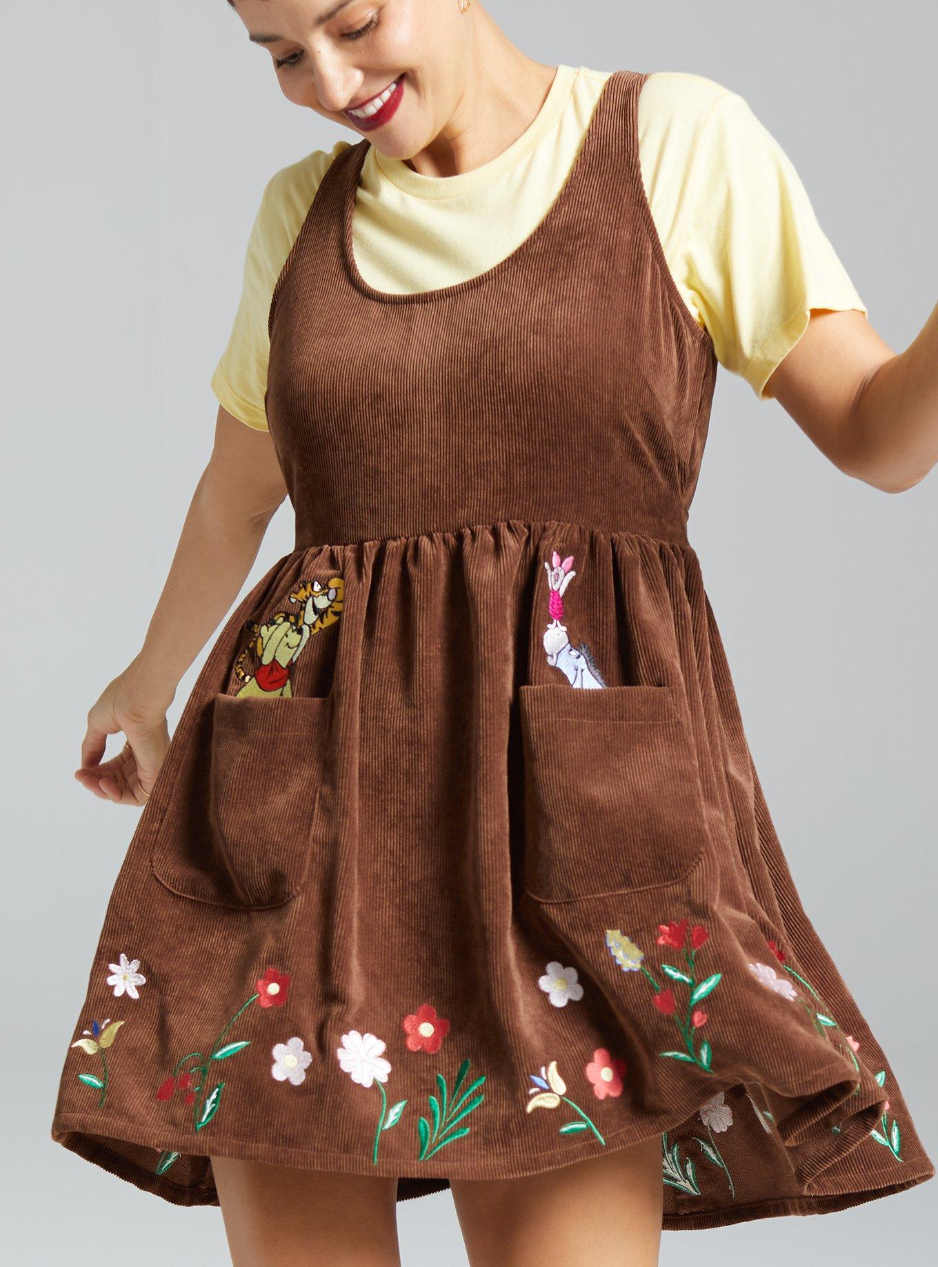 Disney Winnie the Pooh Tank Dress - BoxLunch Exclusive, BROWN, alternate