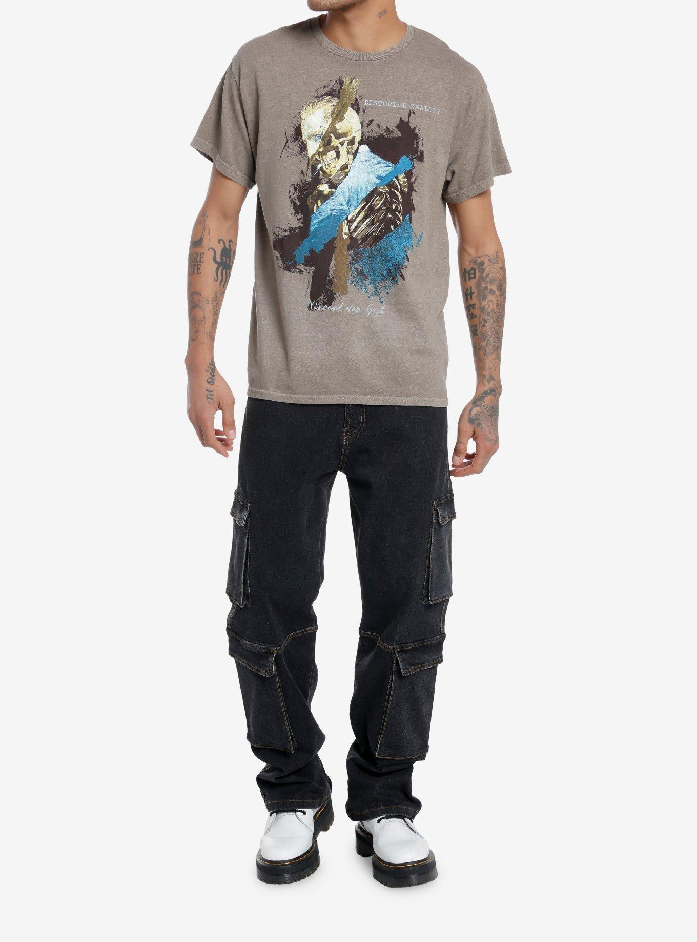 Social Collision&reg; Vincent Van Gogh Distorted Reality T-Shirt, MULTI, alternate