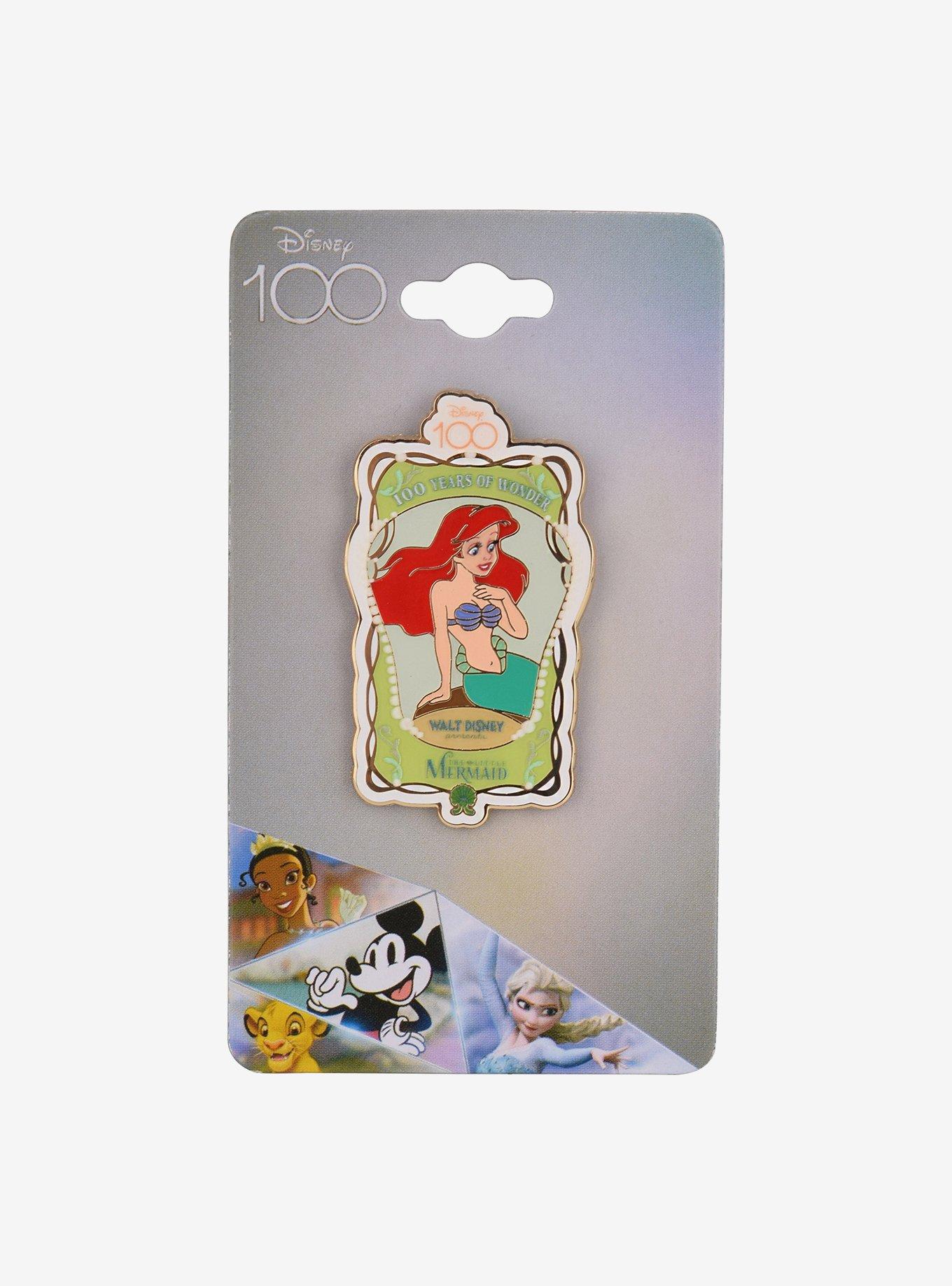 Disney 100 The Little Mermaid Ariel Frame Enamel Pin - BoxLunch Exclusive, , alternate
