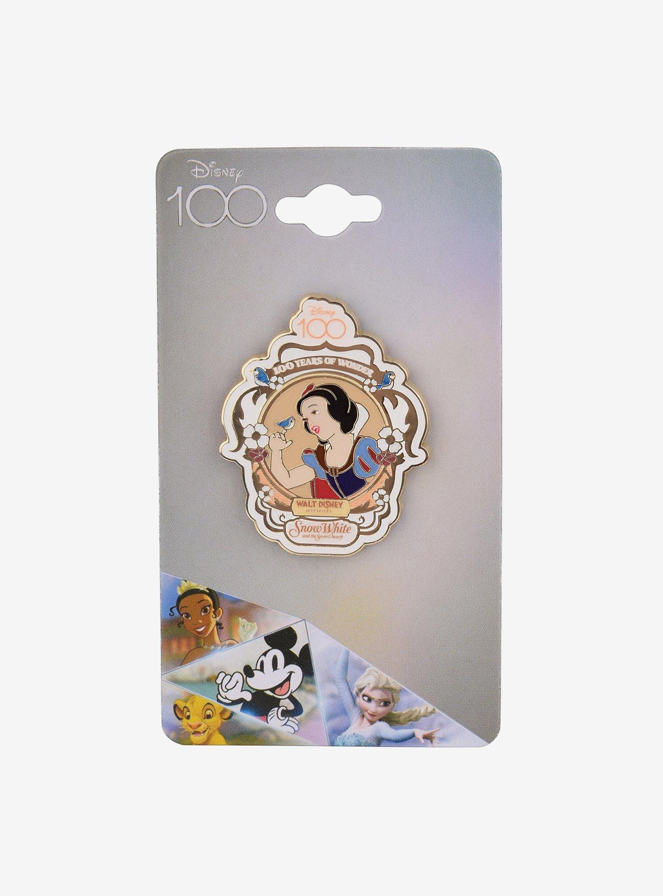 Disney 100 Snow White and the Seven Dwarfs Snow White Portrait Frame Enamel Pin - BoxLunch Exclusive, , alternate
