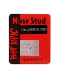 Cubic Zirconia Nose Bone 6 Pack, , alternate