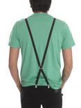 Black Skinny Suspenders, , alternate