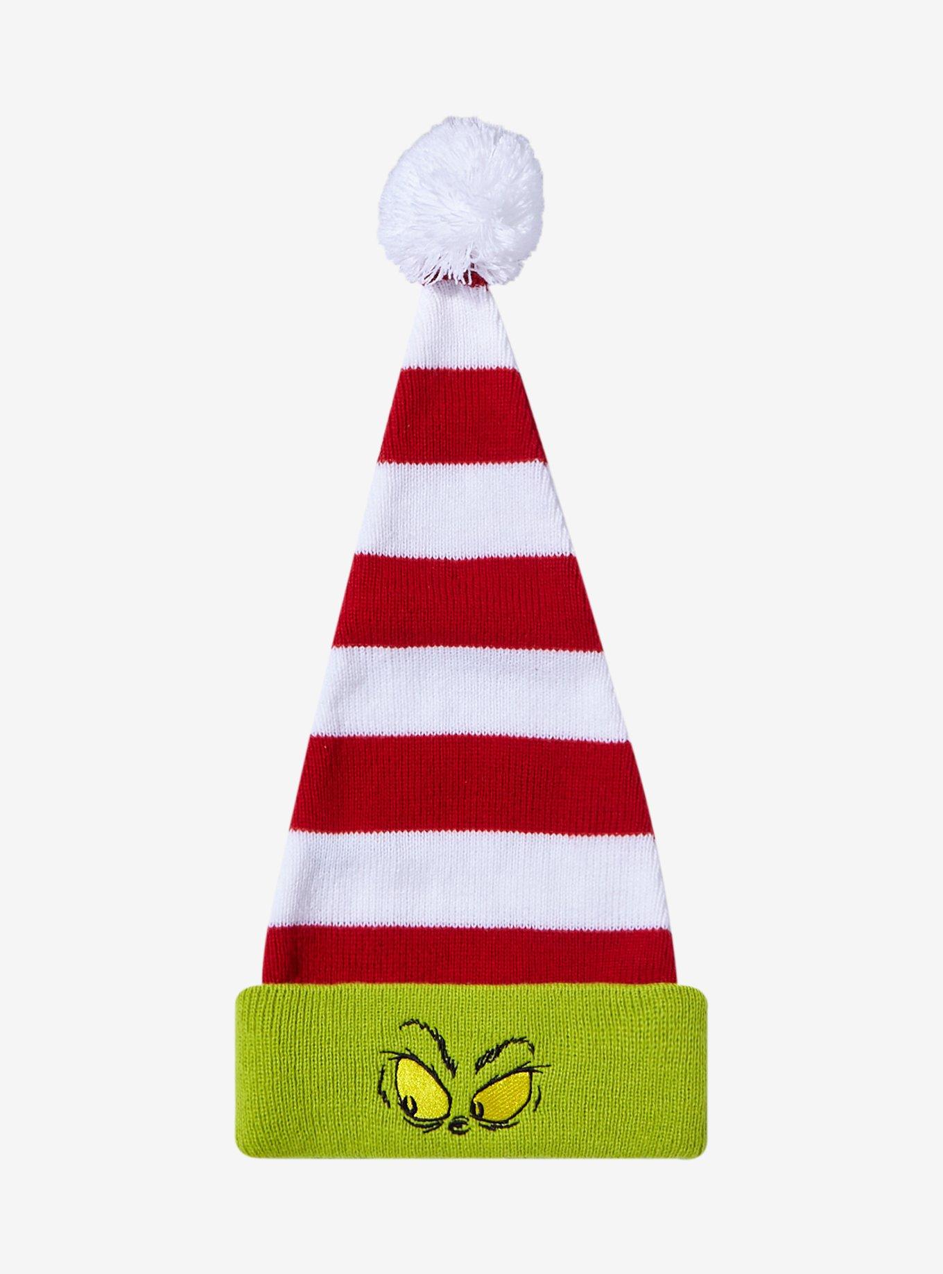 Dr. Seuss How The Grinch Stole Christmas Grinch Santa Hat, , alternate