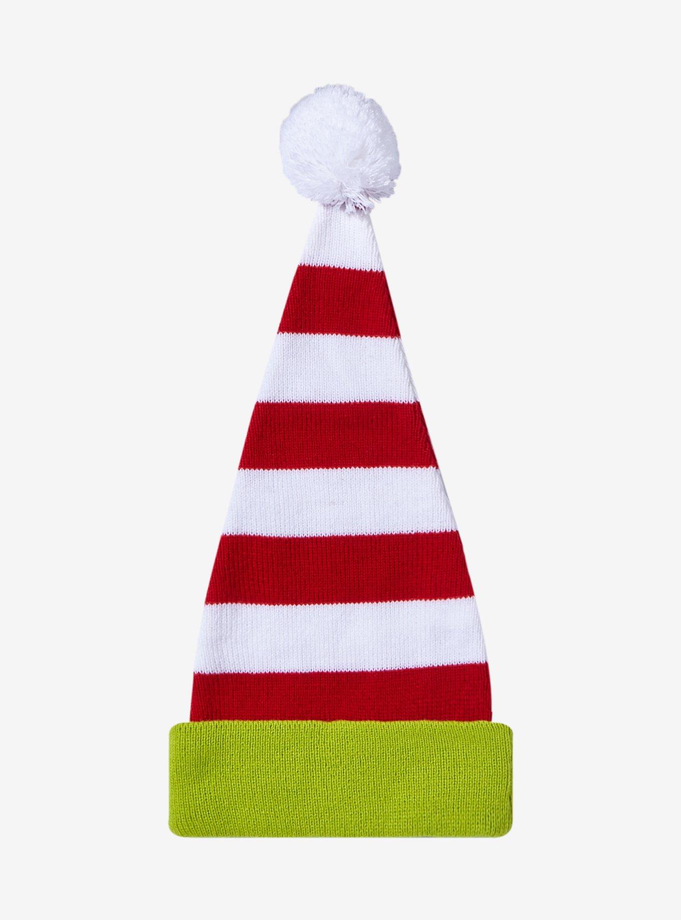 Dr. Seuss How The Grinch Stole Christmas Grinch Santa Hat, , alternate