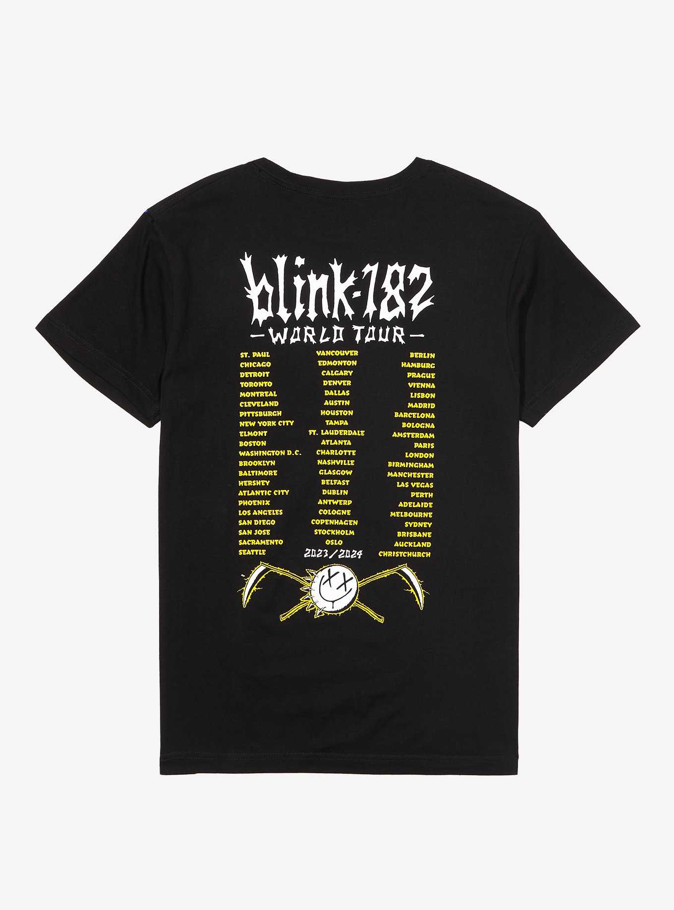 Blink-182 World Tour T-Shirt, , hi-res