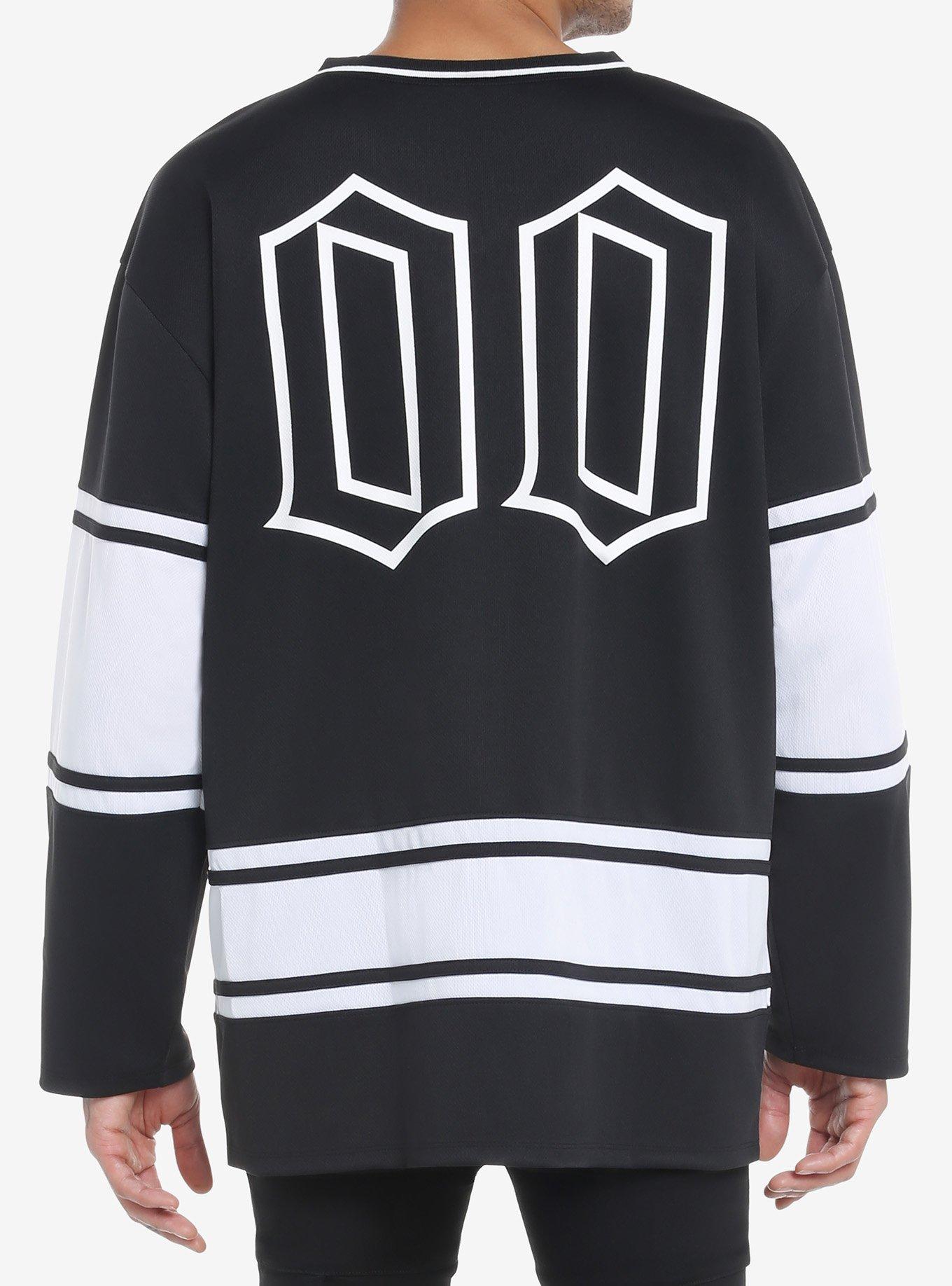 Social Collision Skull Hockey Jersey, , alternate