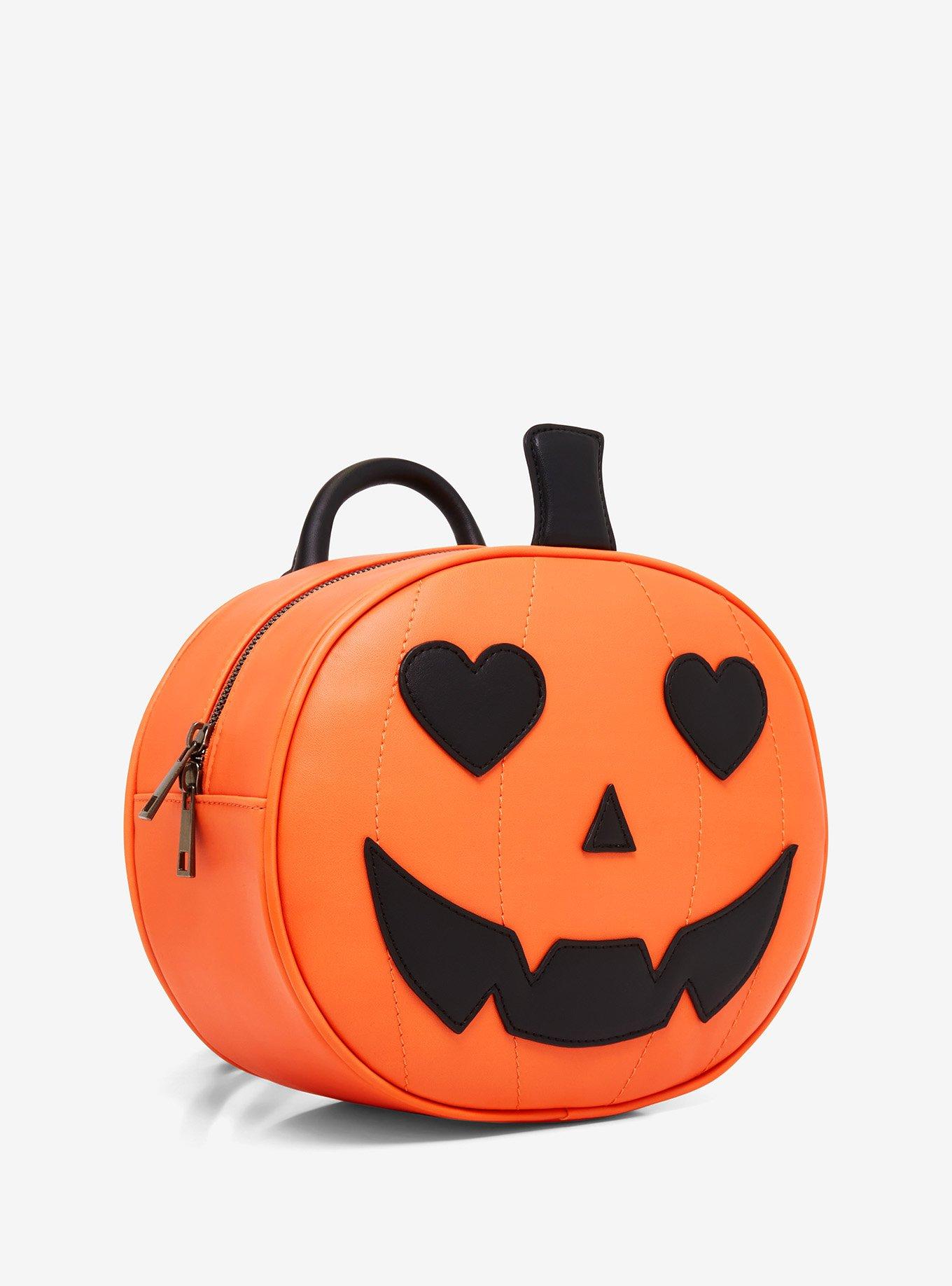 Jack-O'-Lantern Heart Eyes Mini Backpack, , alternate