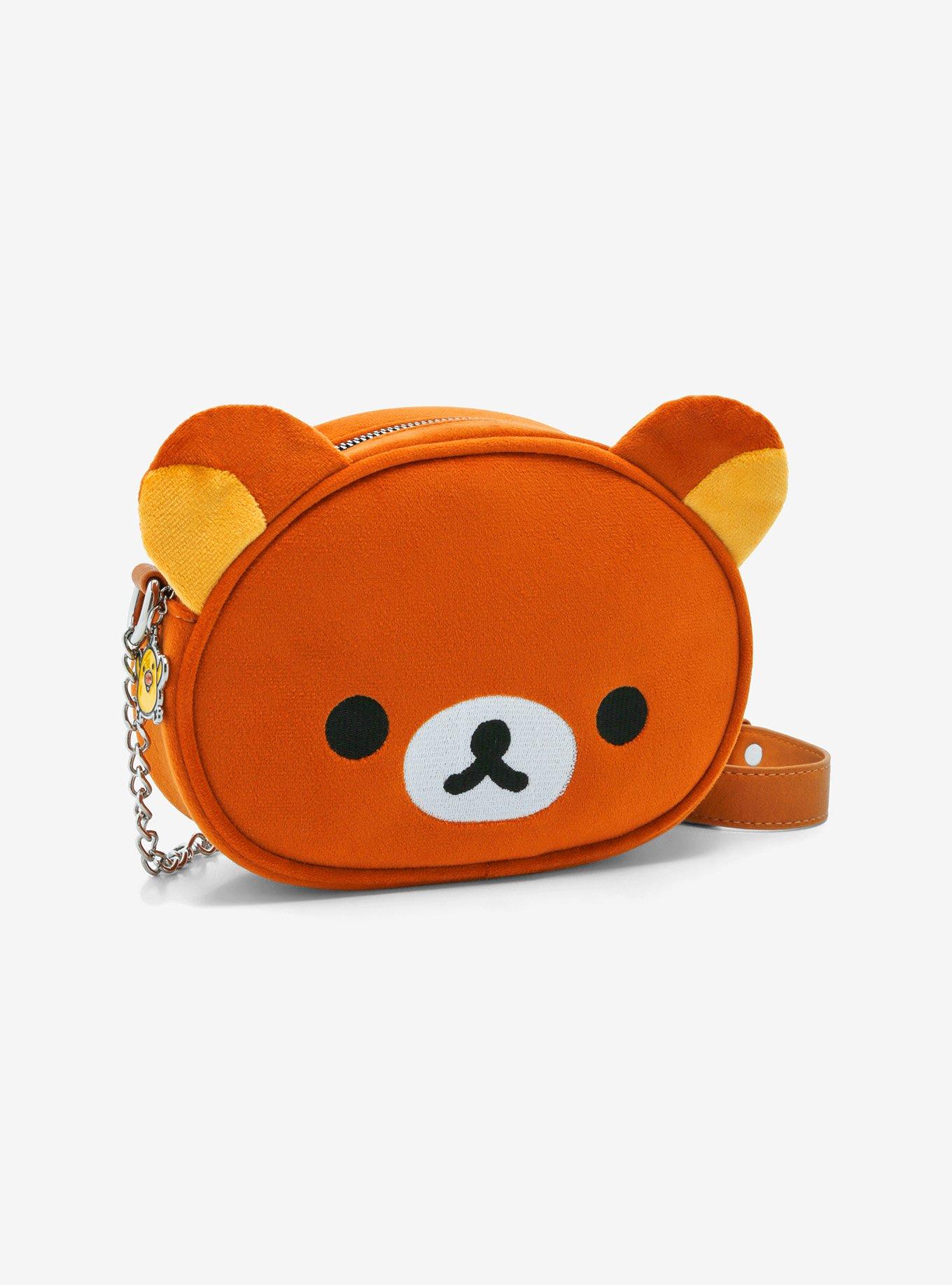 Rilakkuma Head Plush Crossbody Bag, , alternate