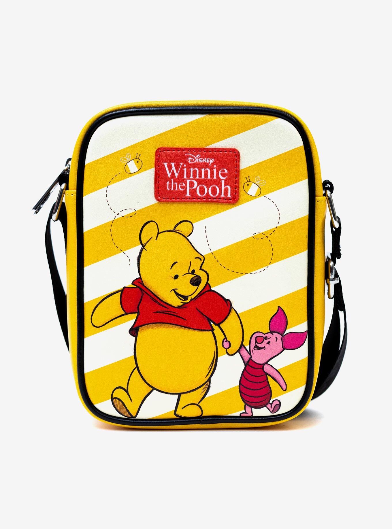 Disney Winnie the Pooh and Piglet Golden Crossbody Bag and Wallet, , hi-res