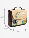 Disney Lilo & Stitch Embroidered Poses Straw Crossbody Bag, , alternate