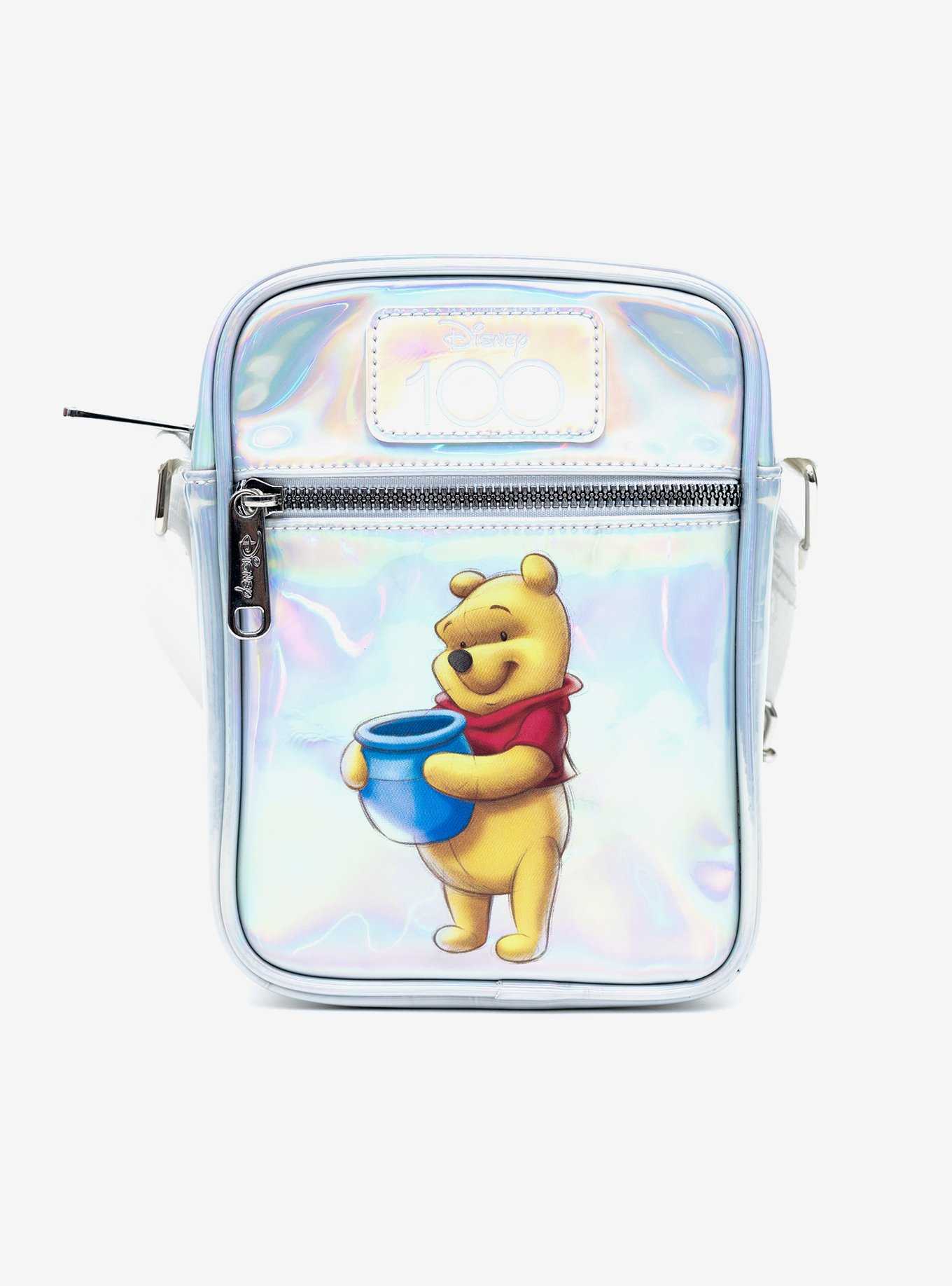 Disney100 Winnie the Pooh Pose Iridescent Holographic Crossbody Bag and Wallet, , hi-res