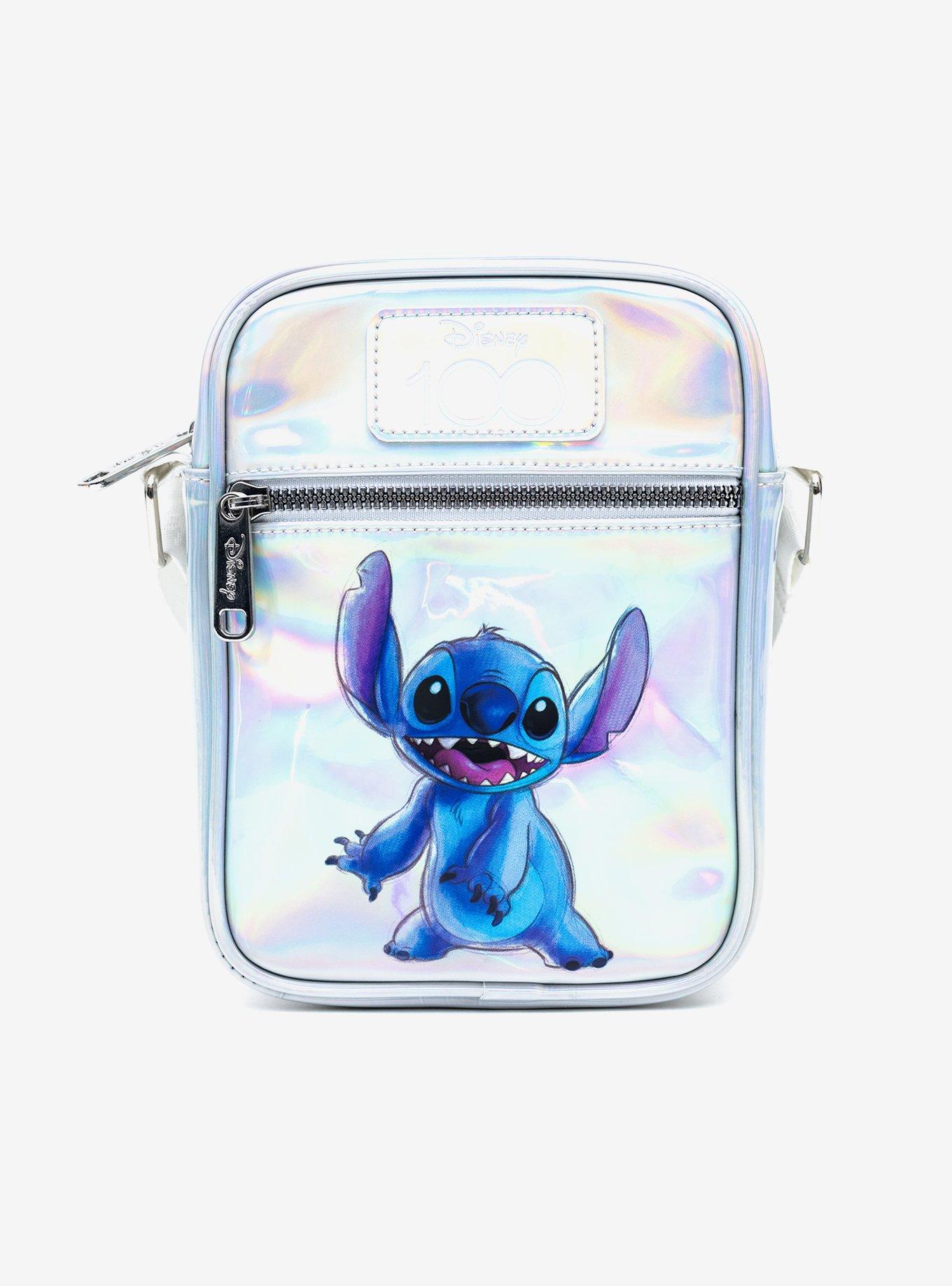 Disney100 Lilo & Stitch Iridescent Holographic Crossbody Bag and Wallet, , hi-res