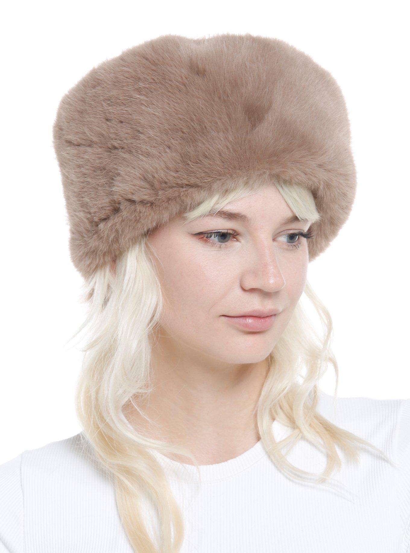 Faux Fur Fox Tail Hat, , alternate