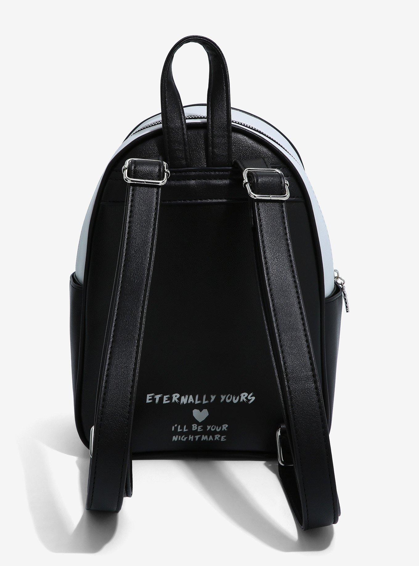 Her Universe The Nightmare Before Christmas Jack & Sally Eternally Yours Mini Backpack, , alternate