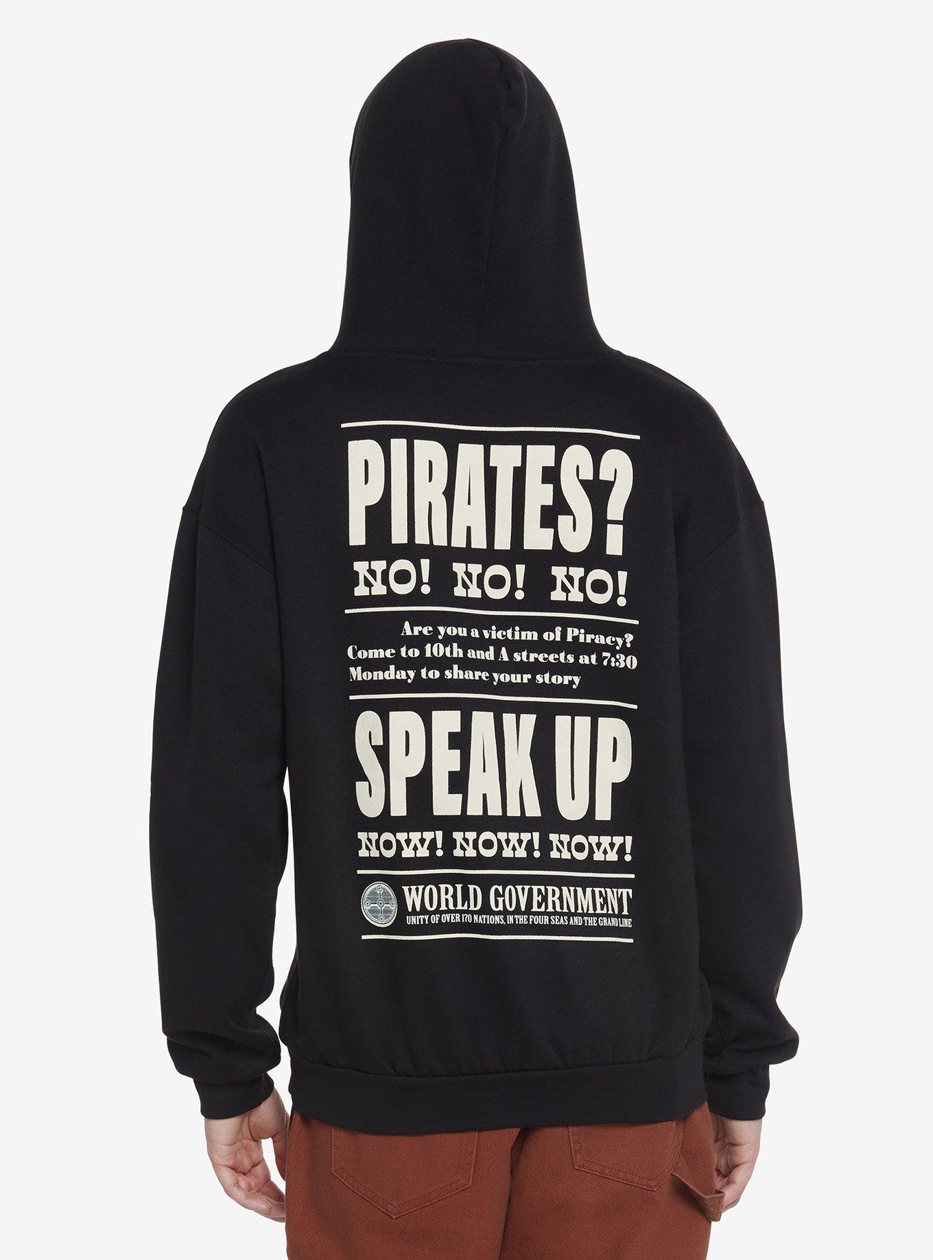 One Piece Going Merry Live Action Hoodie, BLACK, alternate
