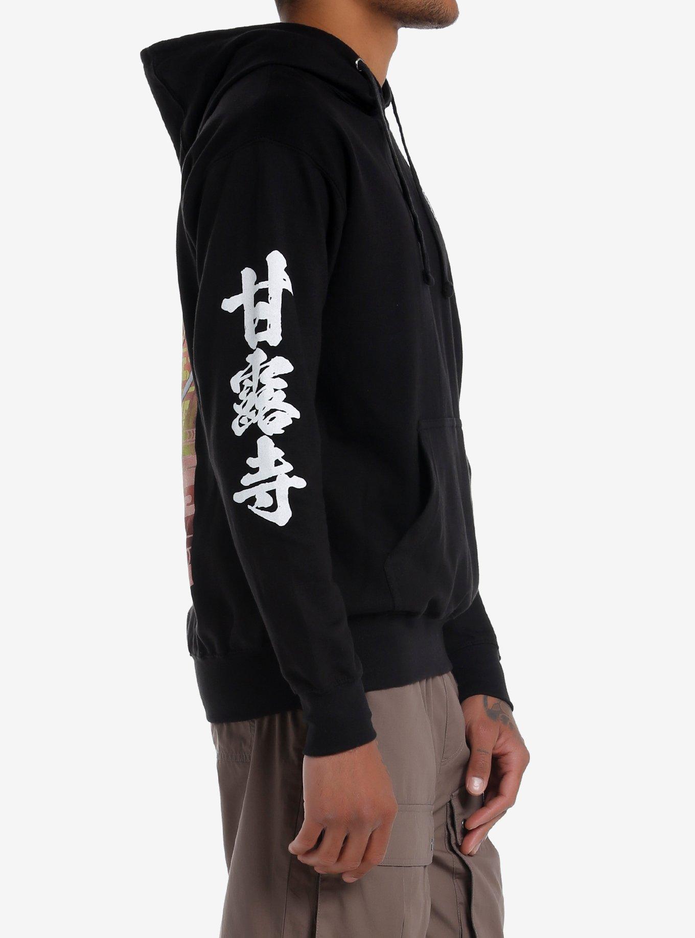 Demon Slayer: Kimetsu No Yaiba Mitsuri Kanroji Hoodie, BLACK, alternate