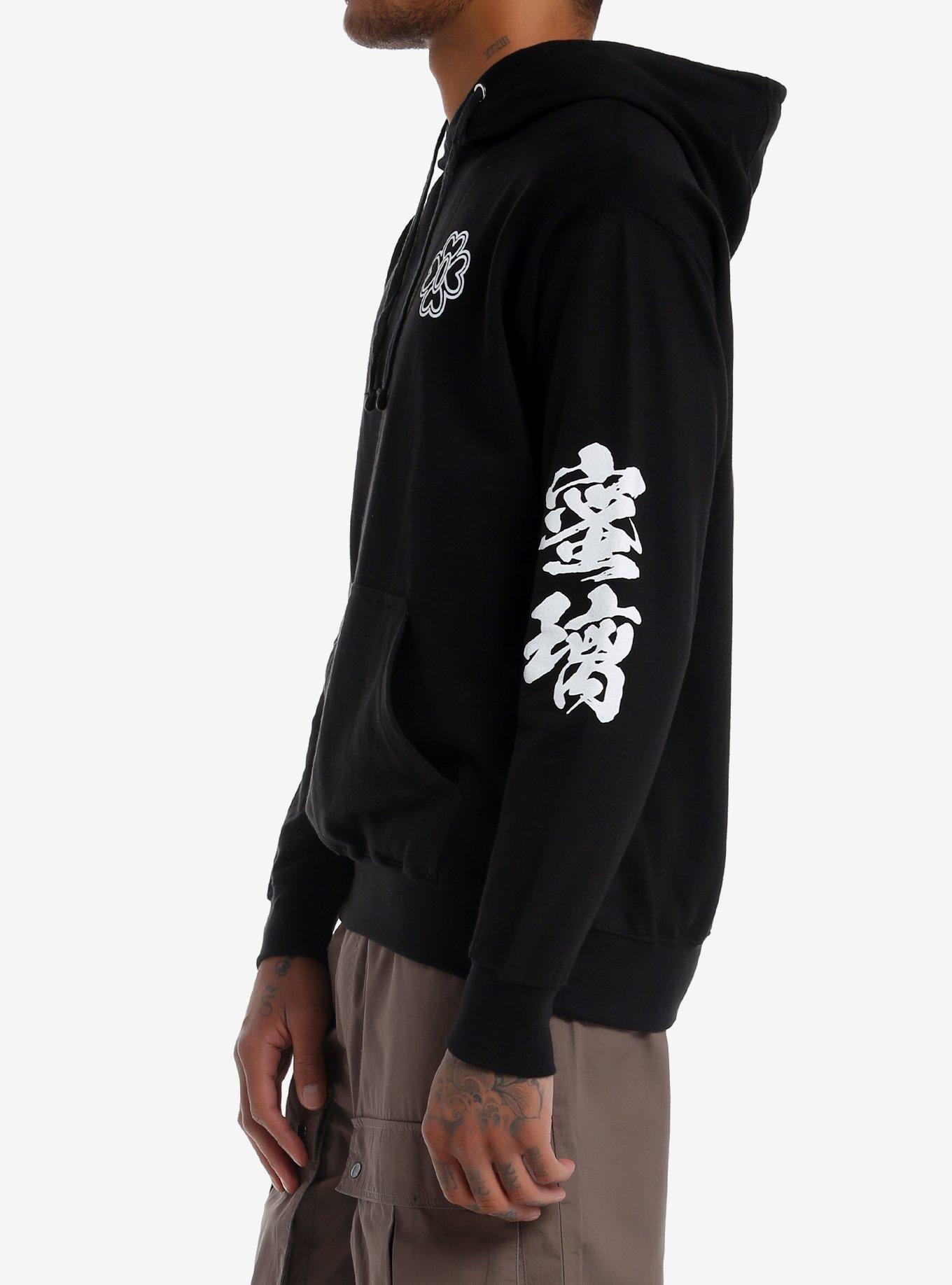 Demon Slayer: Kimetsu No Yaiba Mitsuri Kanroji Hoodie, BLACK, alternate