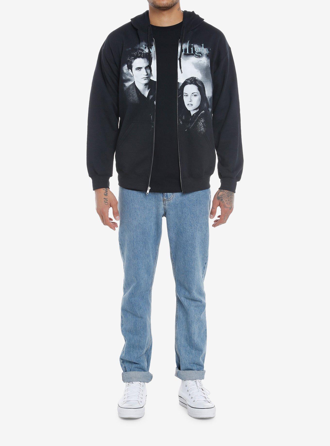 Twilight Edward & Bella Monochrome Fog Hoodie, , hi-res