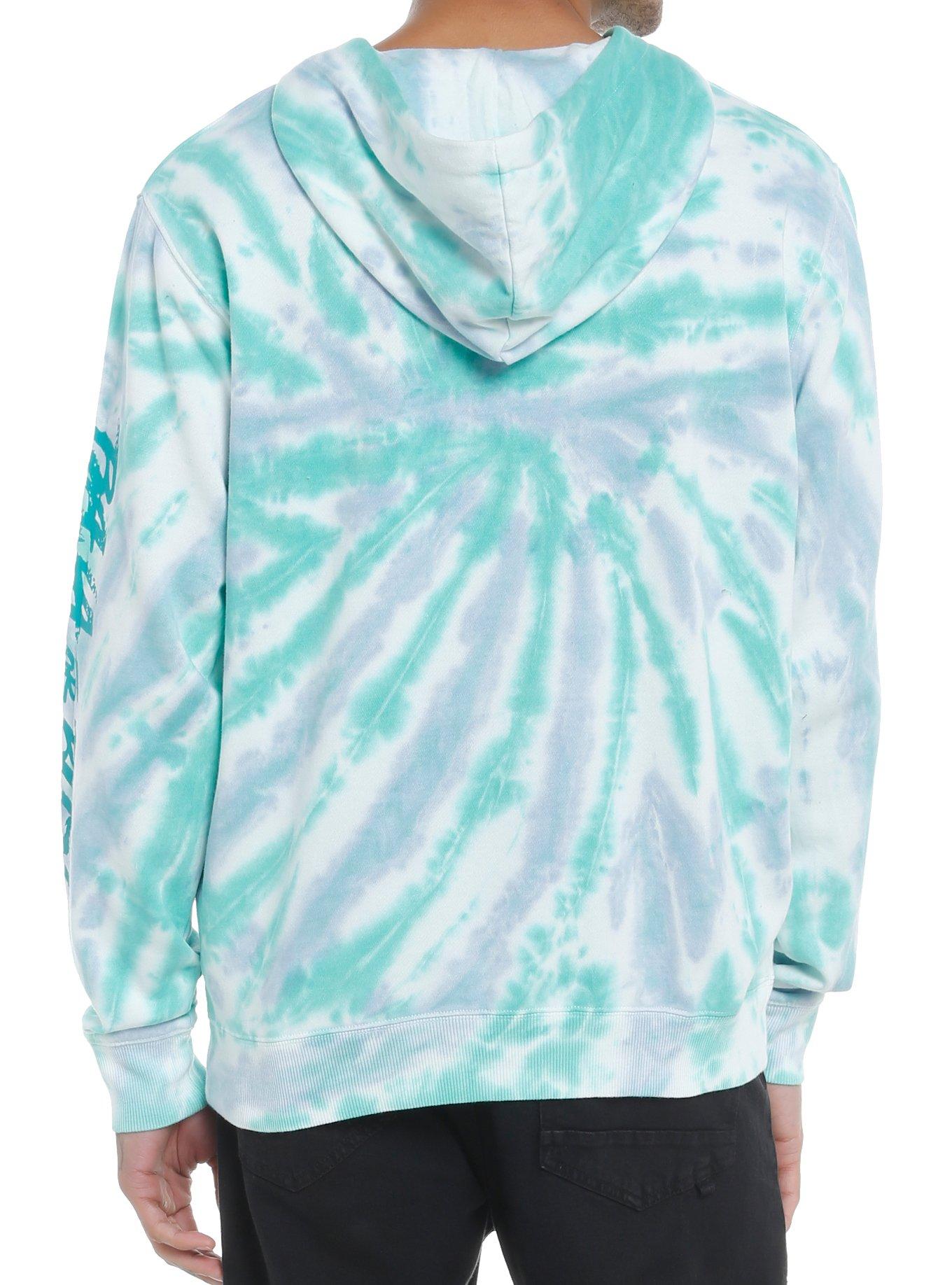 Mountain Dew Baja Blast Tie-Dye Hoodie, MULTI, alternate