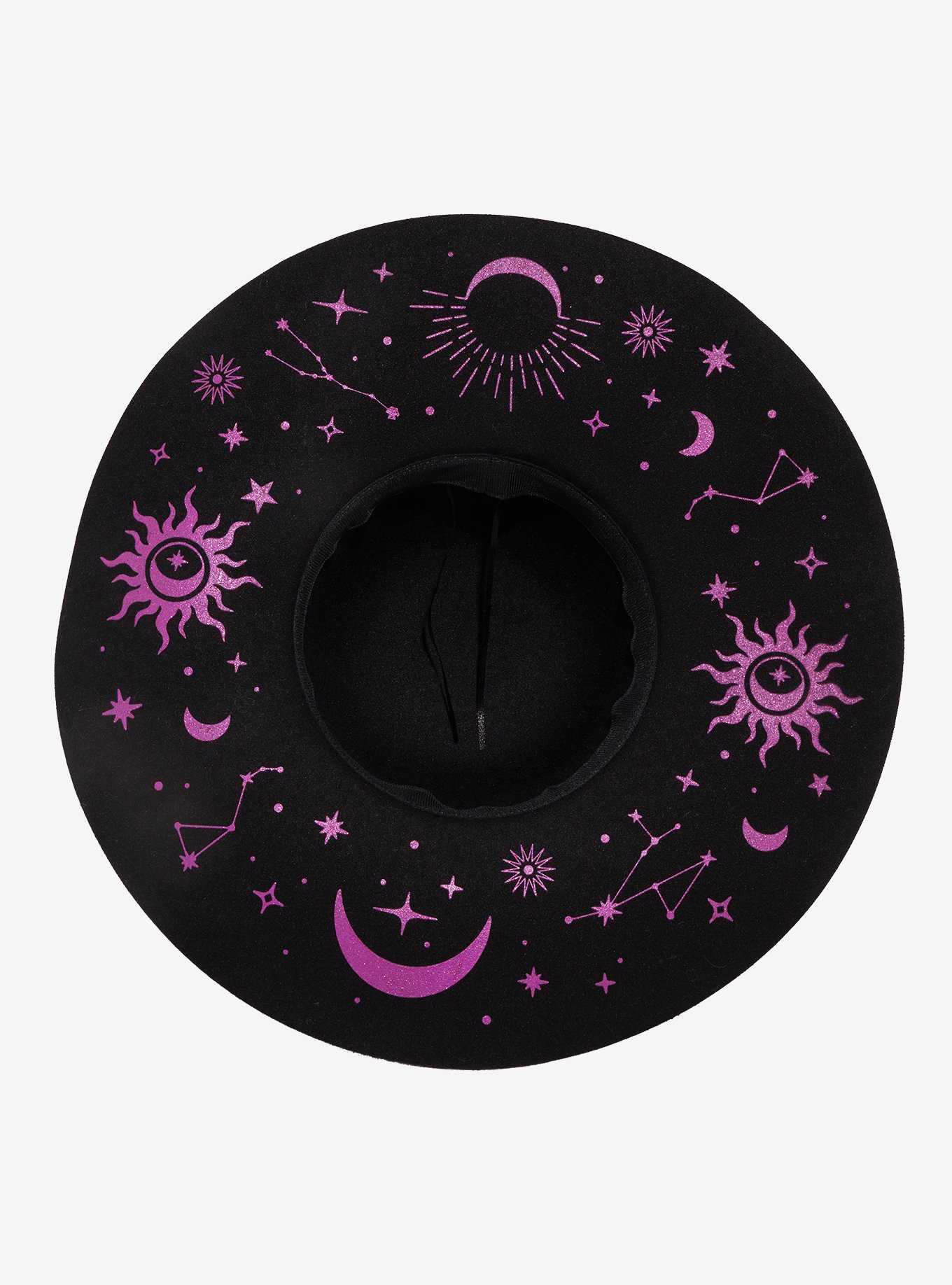 Purple Celestial Floppy Hat, , hi-res
