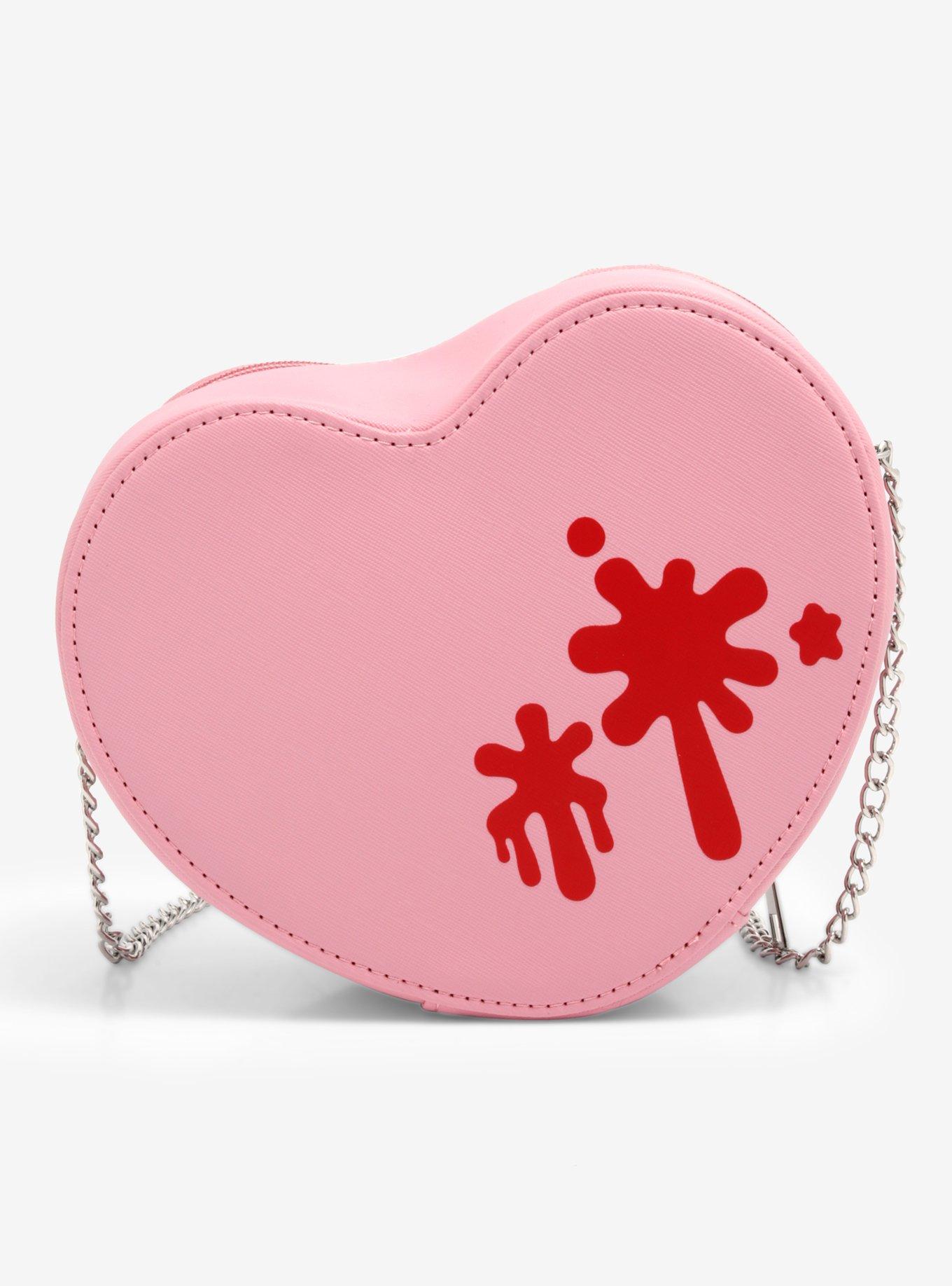 Gloomy Bear Heart Lace Crossbody Bag, , alternate