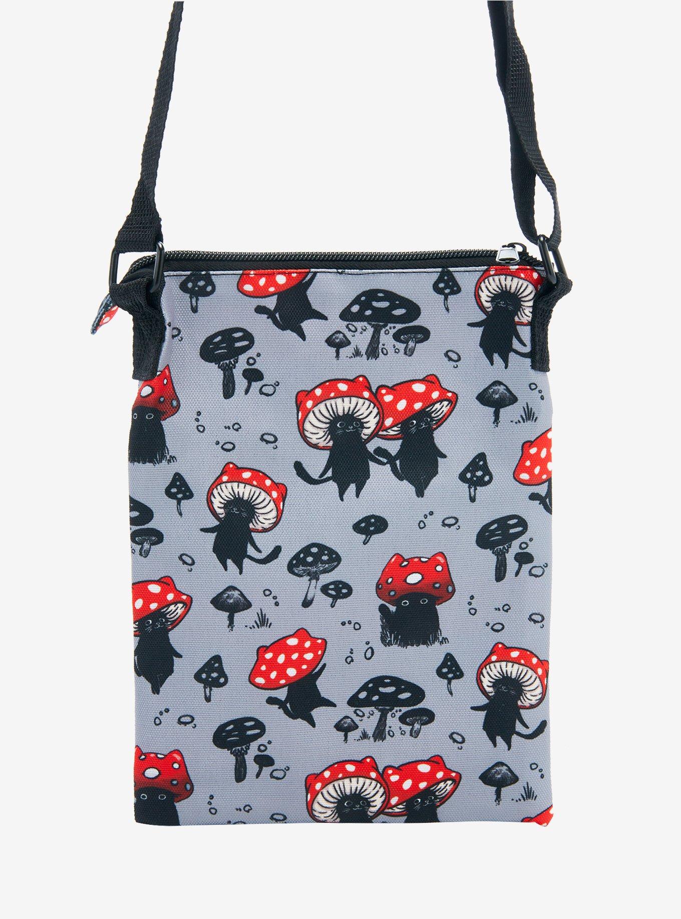 Guild Of Calamity Cat Mushroom Passport Crossbody Bag, , hi-res